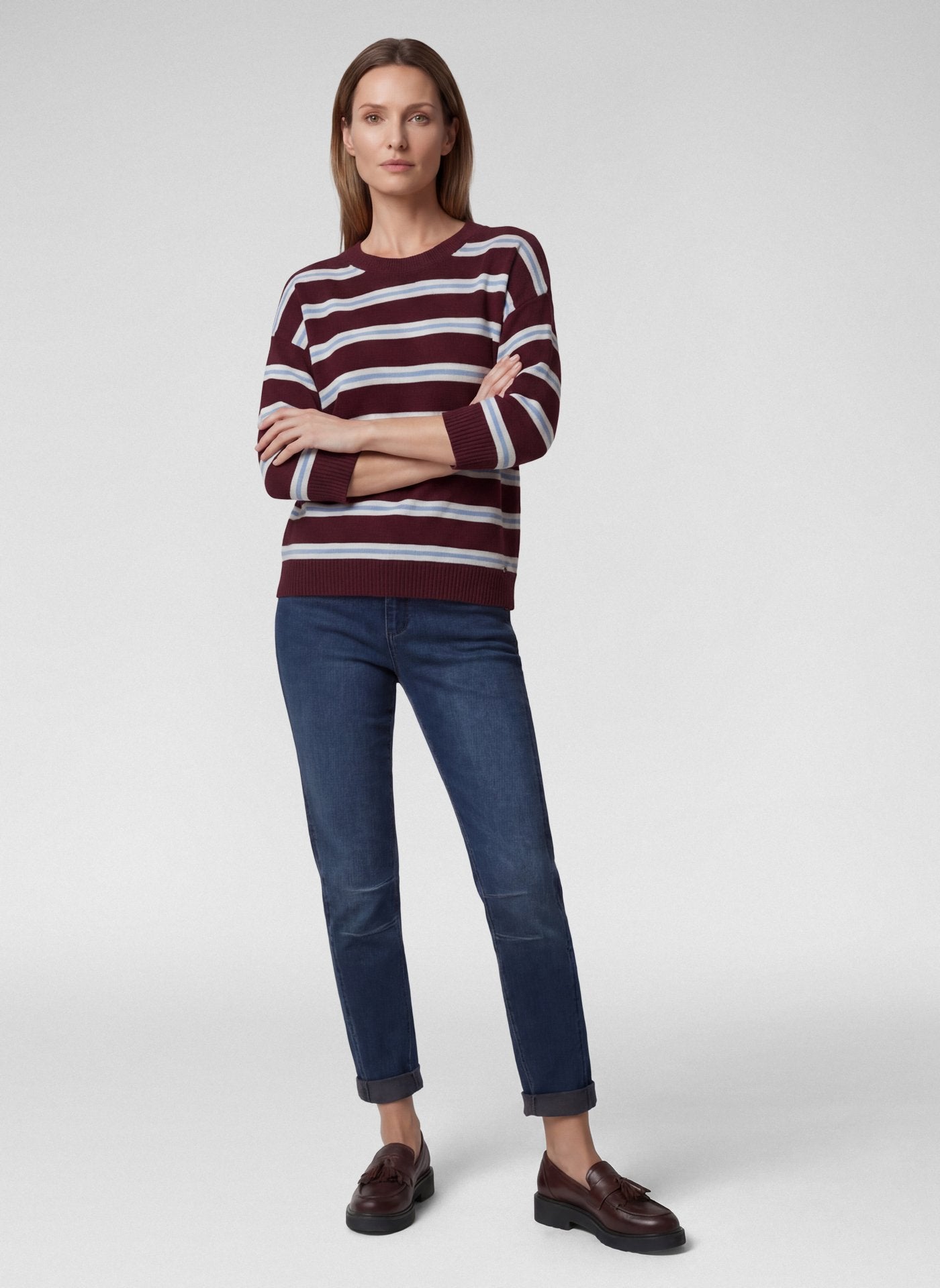 Rabe Damen Pullover Merlot