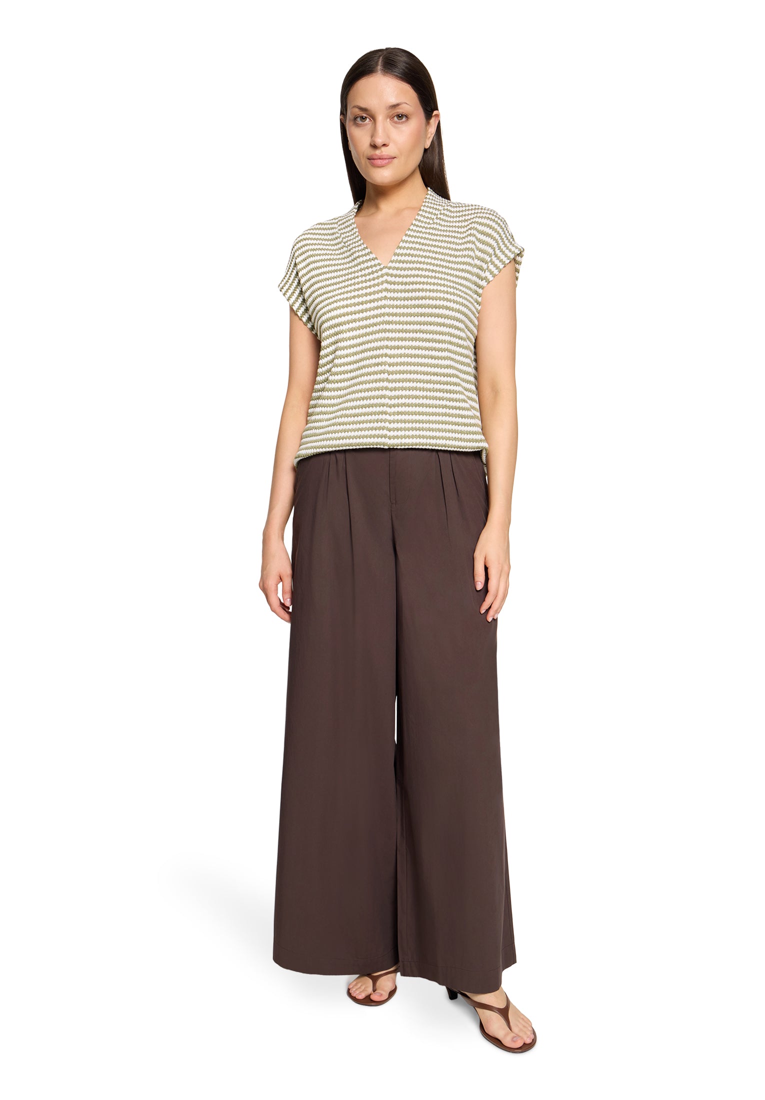 Cartoon Damen T-Shirts Cream/Khaki