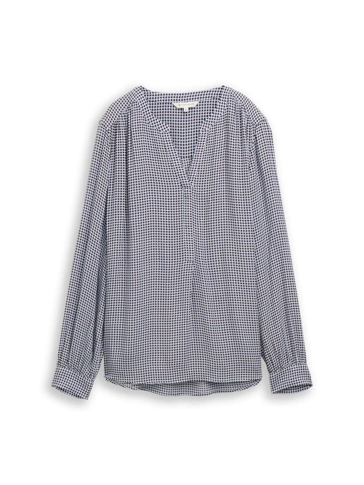 Tom Tailor Damen Blusen kurz Small Blue Brow