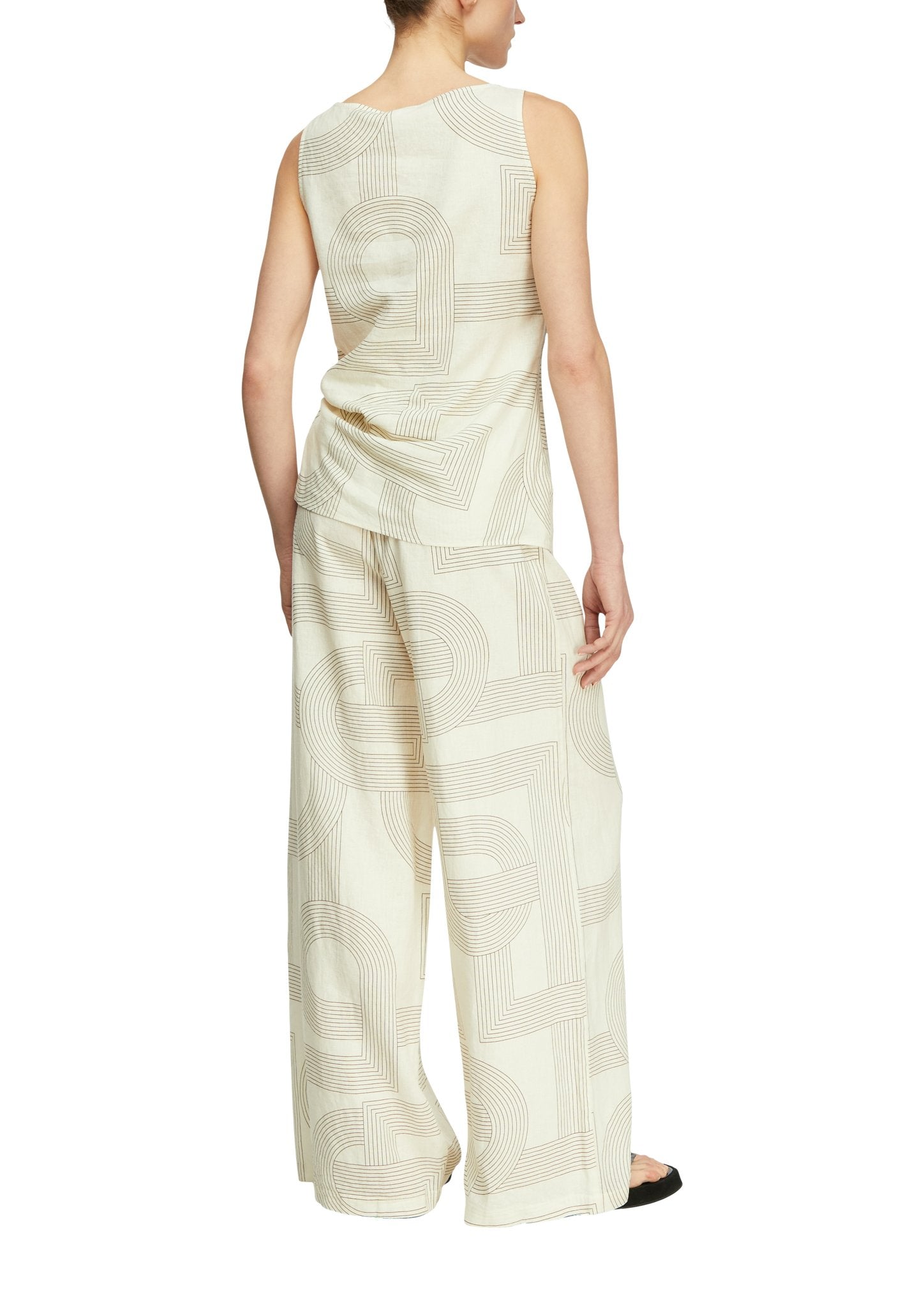 Comma Damen Hosen White