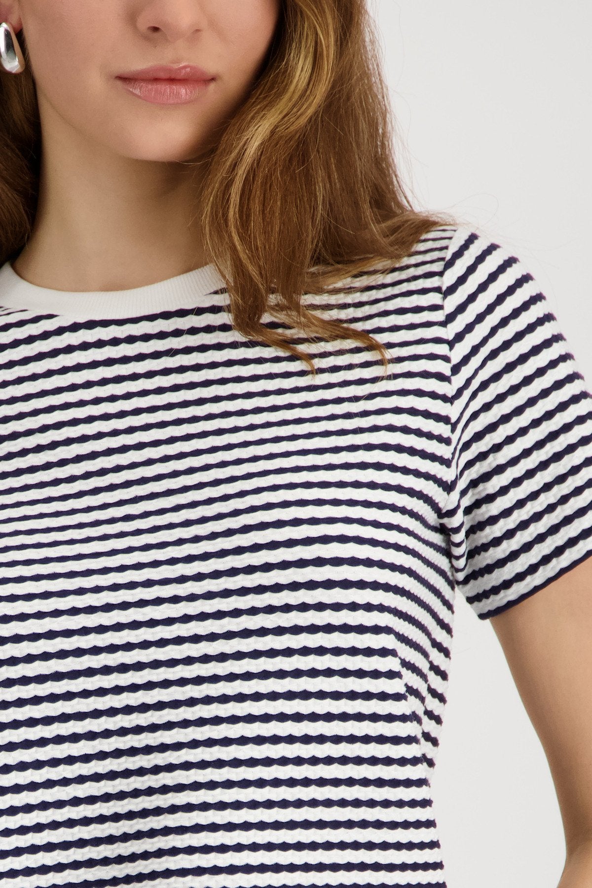 Monari Damen T-Shirts  Marine Ring