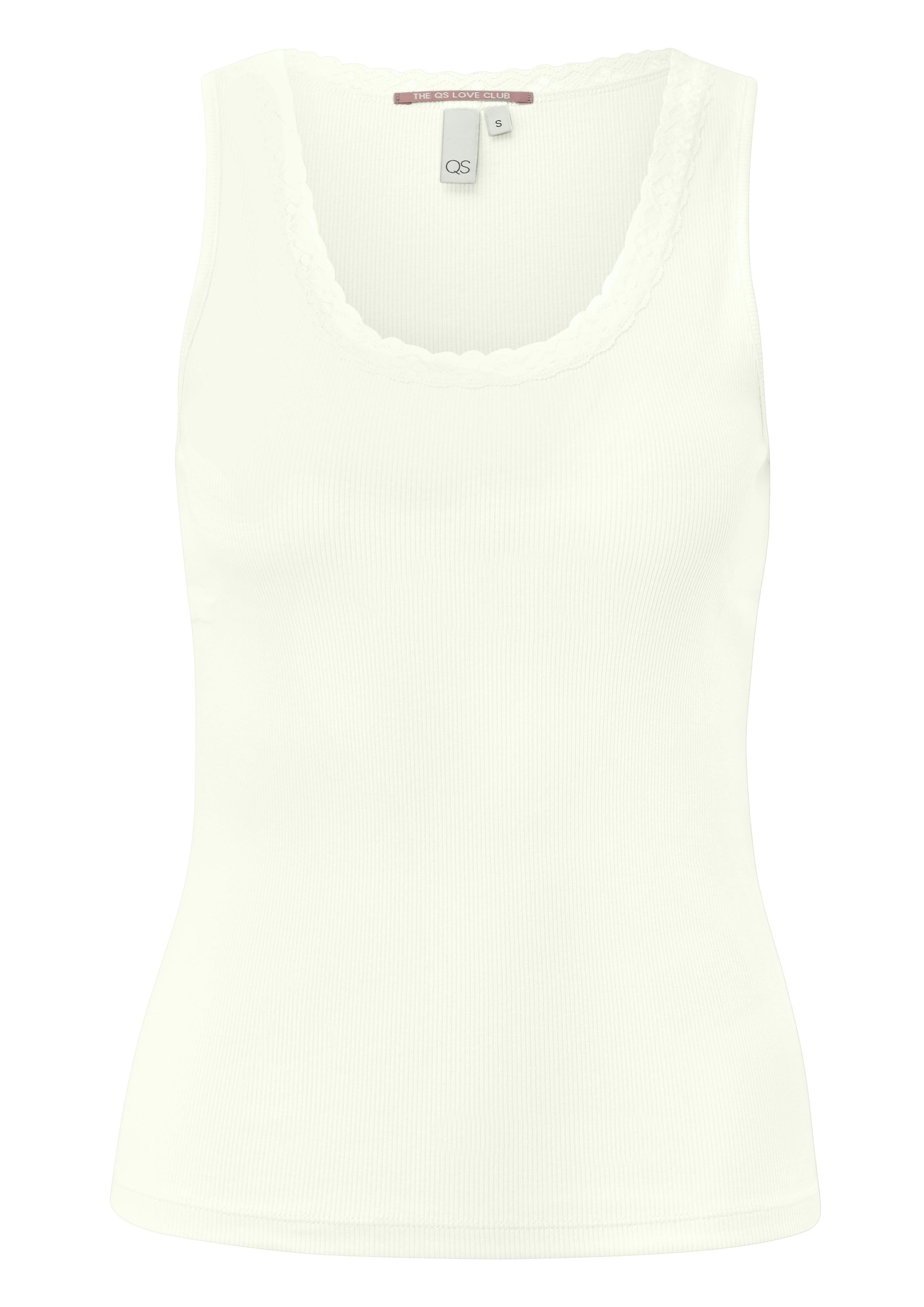 QS by S.Oliver Damen Tops White