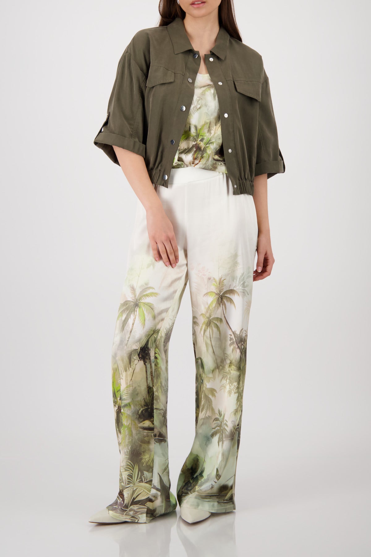 Monari Damen Blazer  Olive