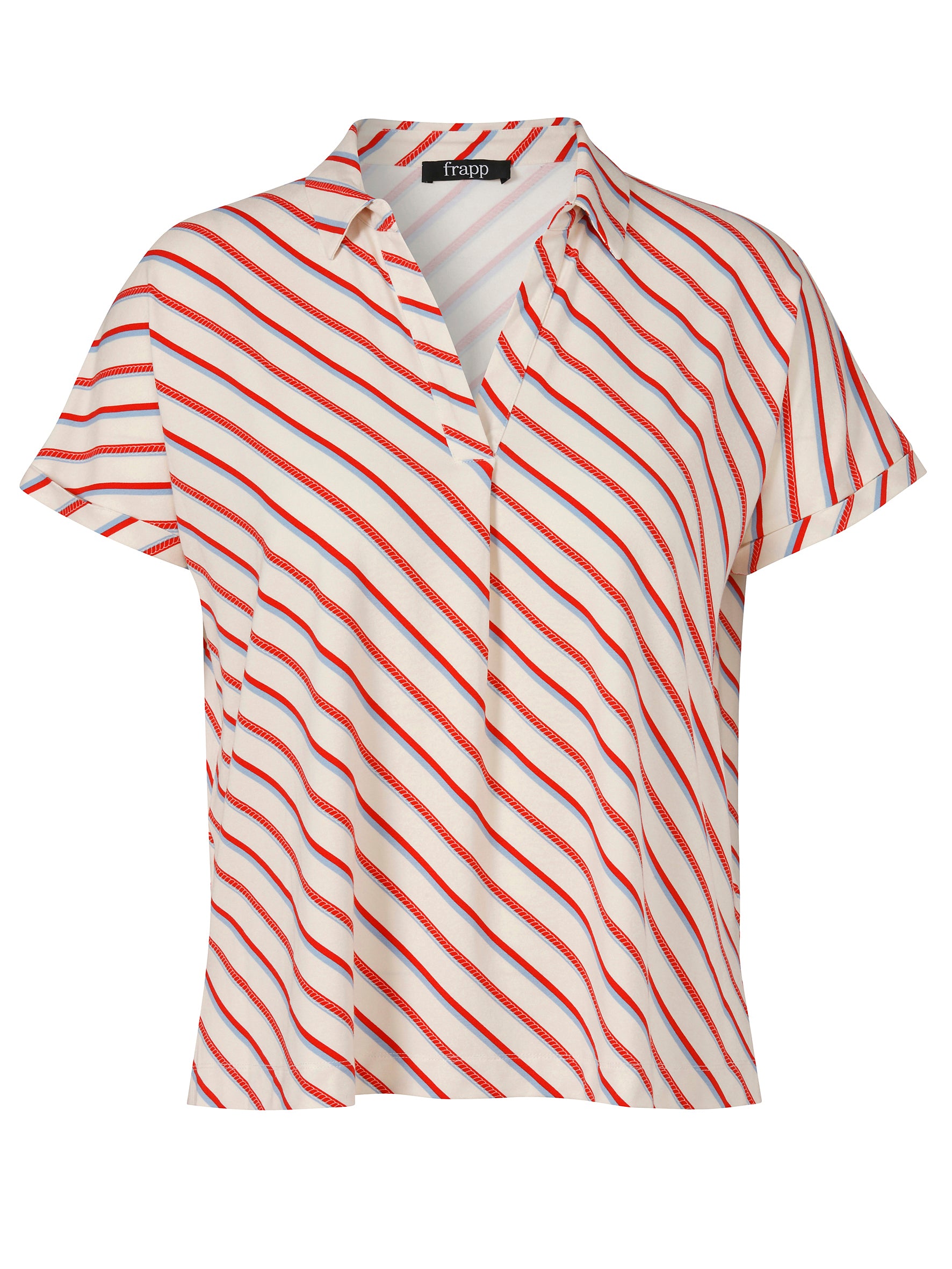 Frapp Damen Blusen kurz  Butter Mult