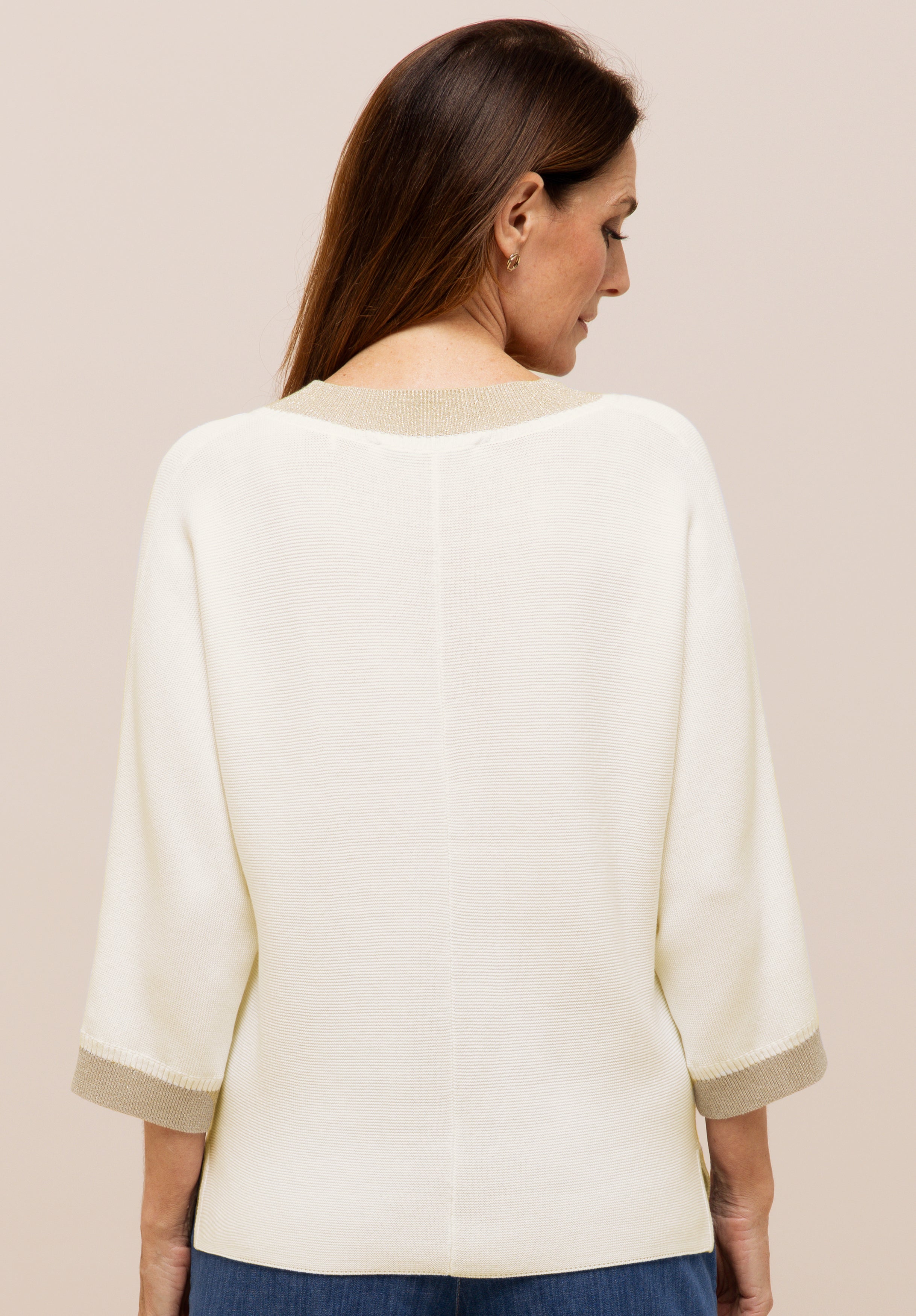 Bianca Damen Pullover Ivory