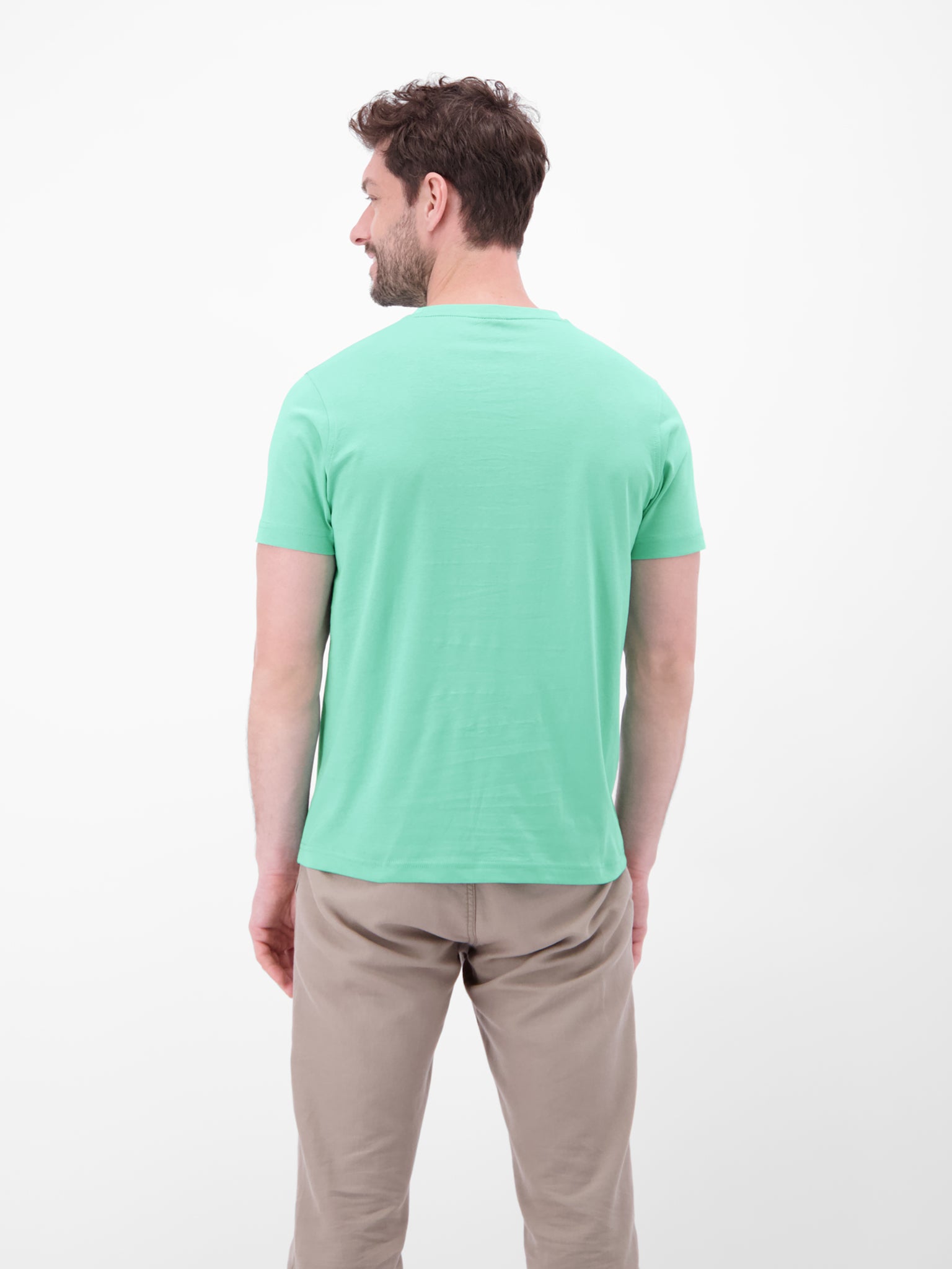 Lerros Herren T-Shirts kurz Mint Water