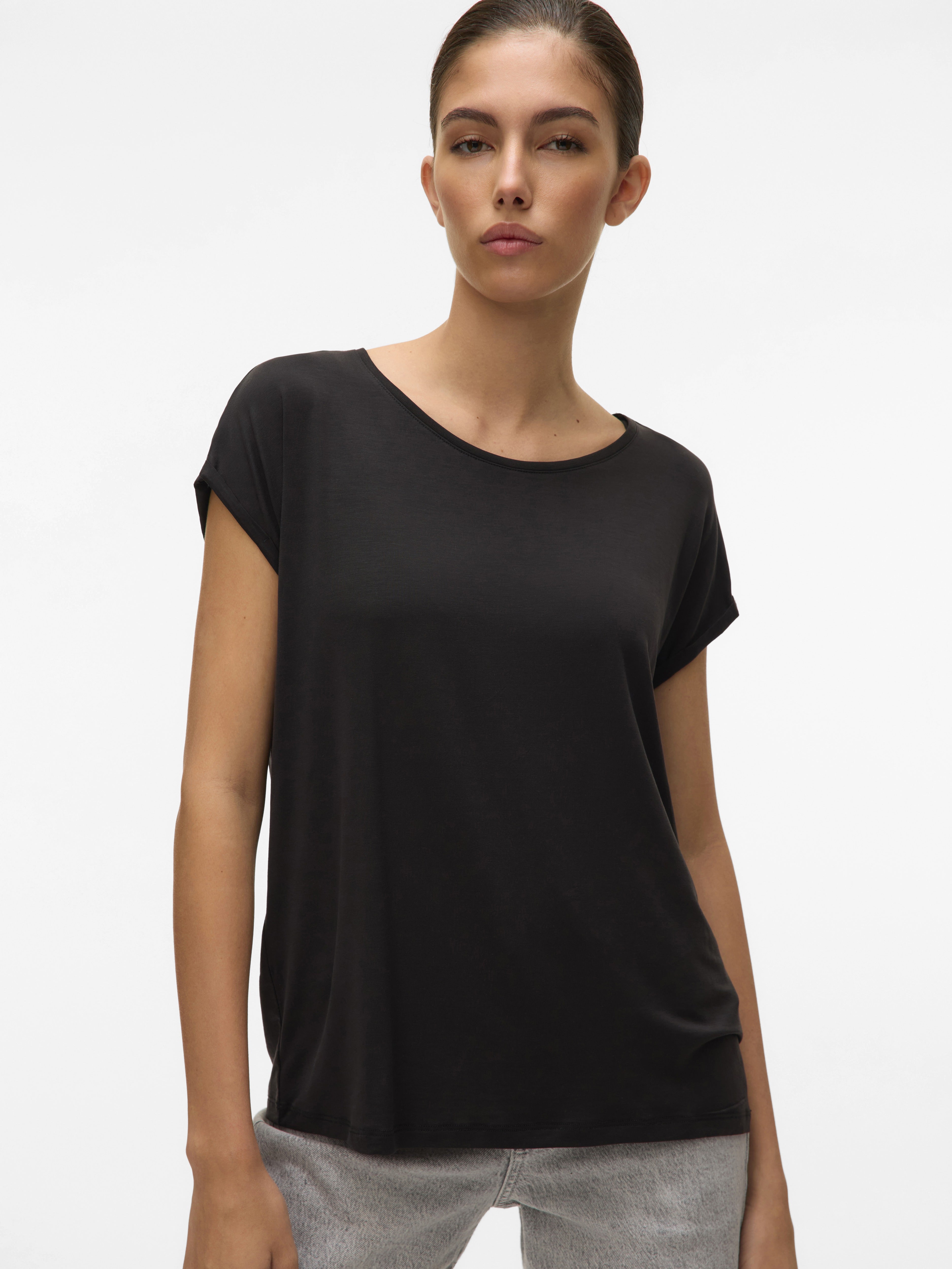 Vero Moda Damen T-Shirts Black