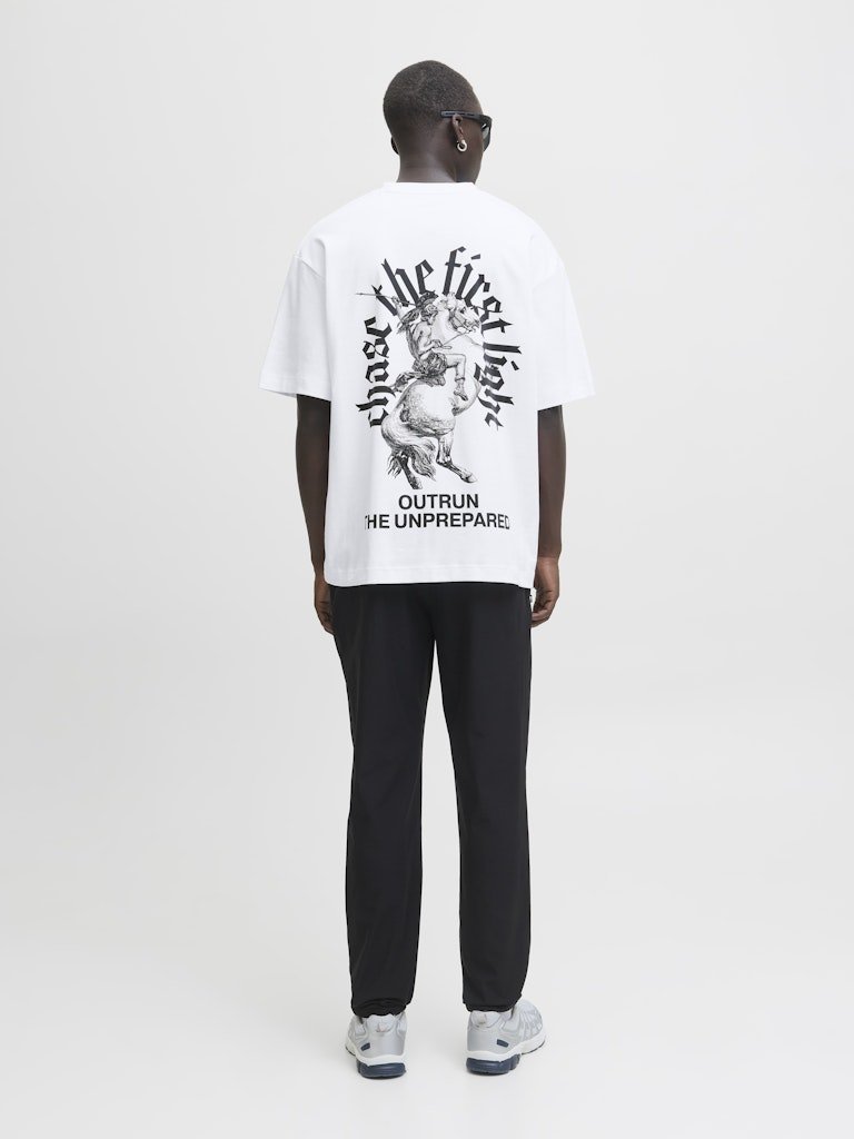 Jack & Jones Herren T-Shirts kurz White