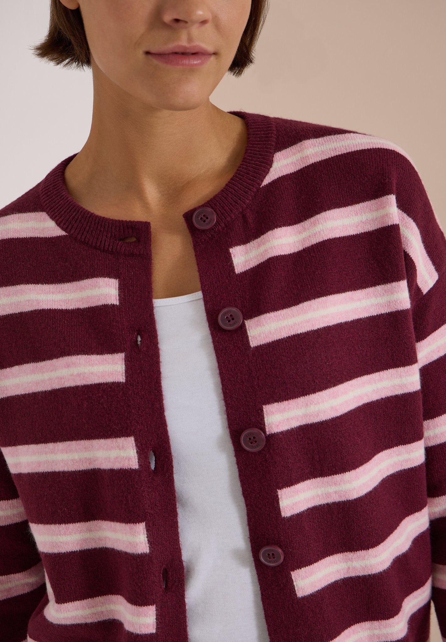 Cecil Damen Strickjacken  Red Wine