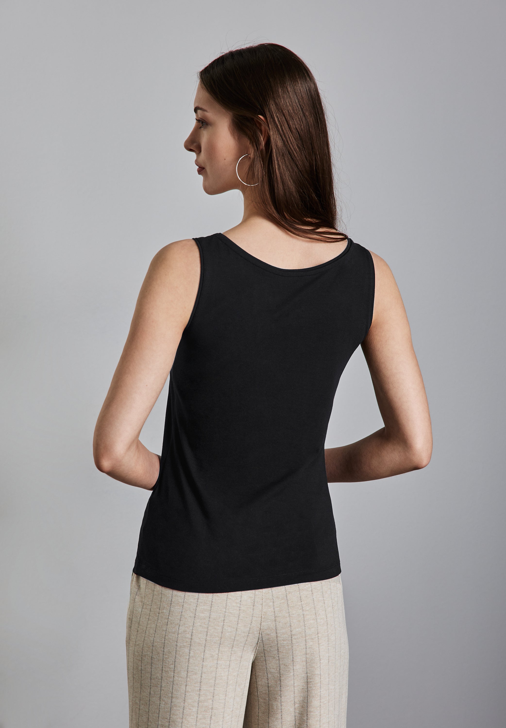 Street One Damen T-Shirts  Black