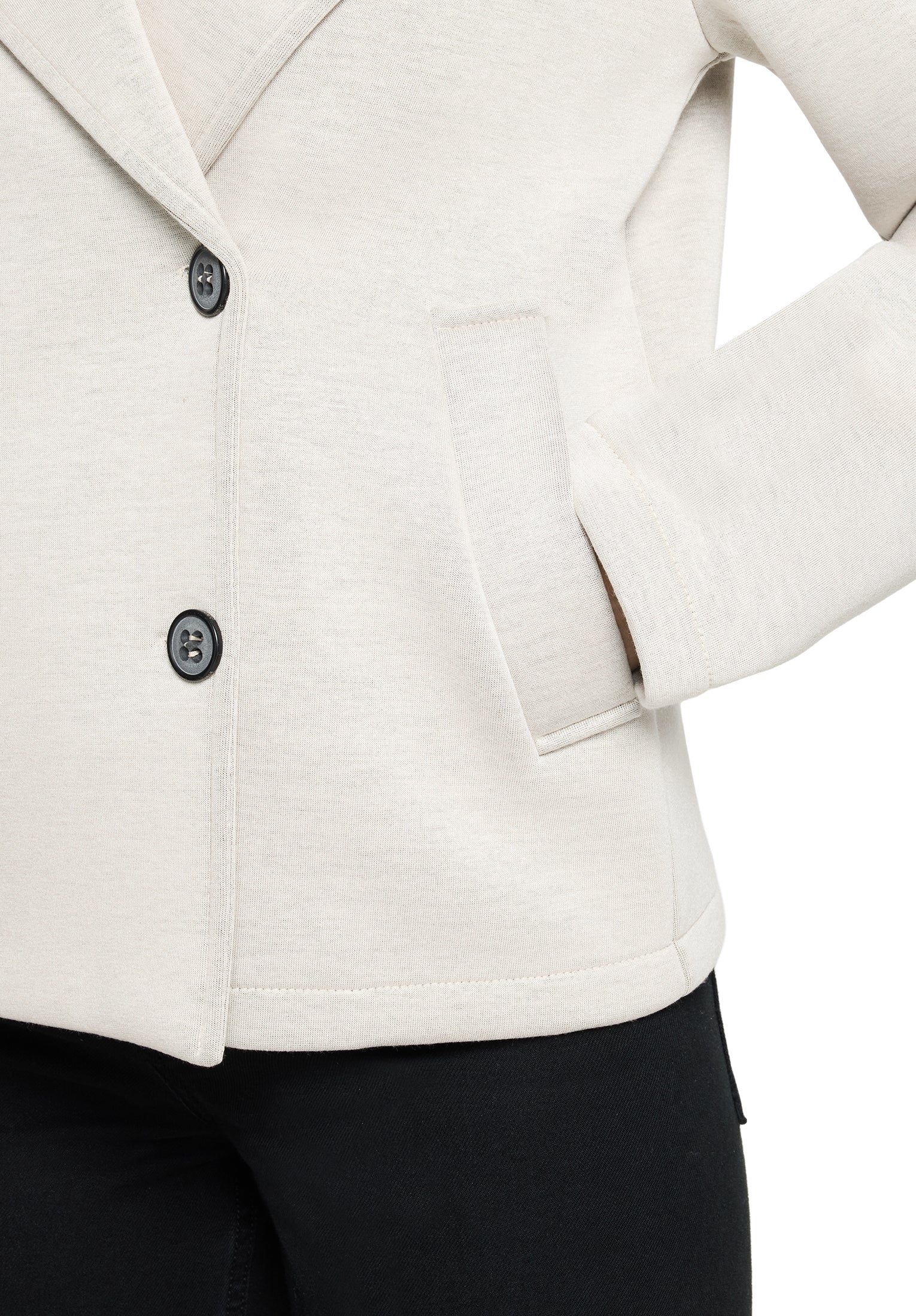 Amber & June Damen Jacken Soft Natur