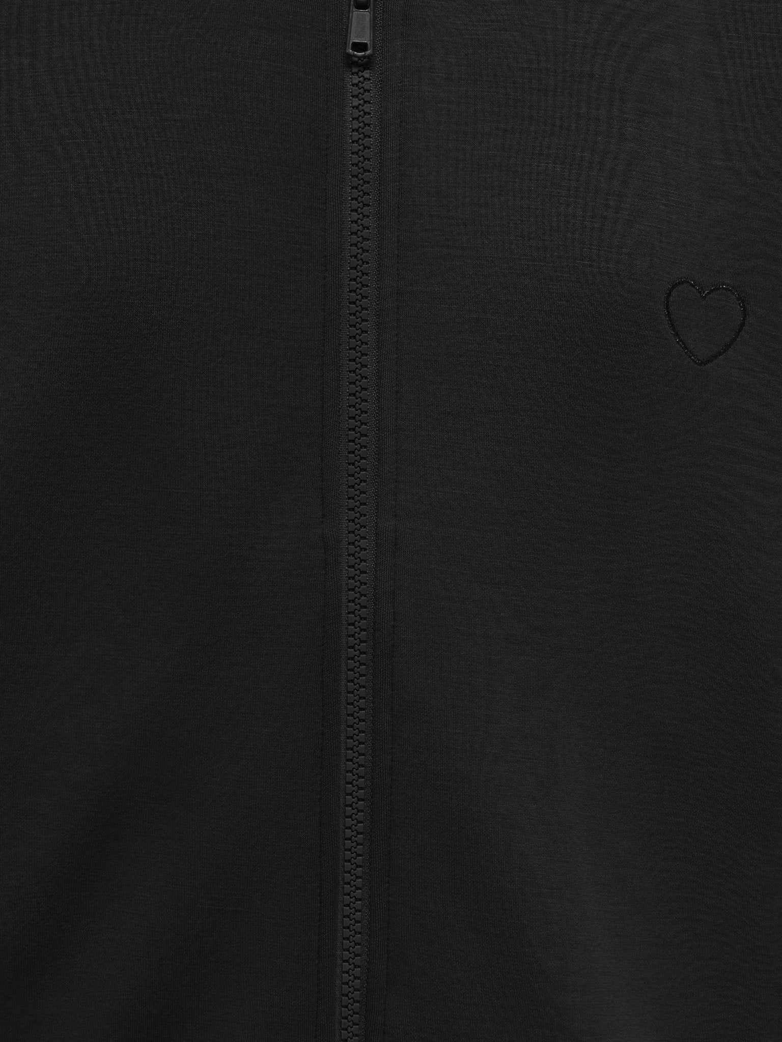 Only Mädchen Strickjacken Black/Black Emb