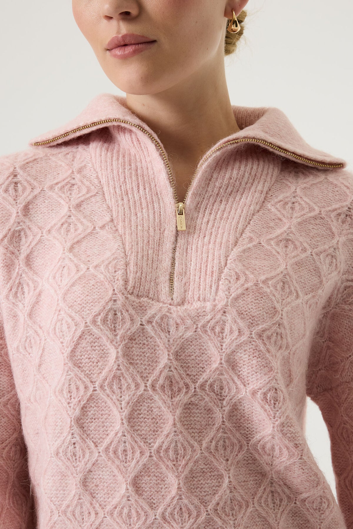 Garcia Damen Strickjacken Dusty Pink