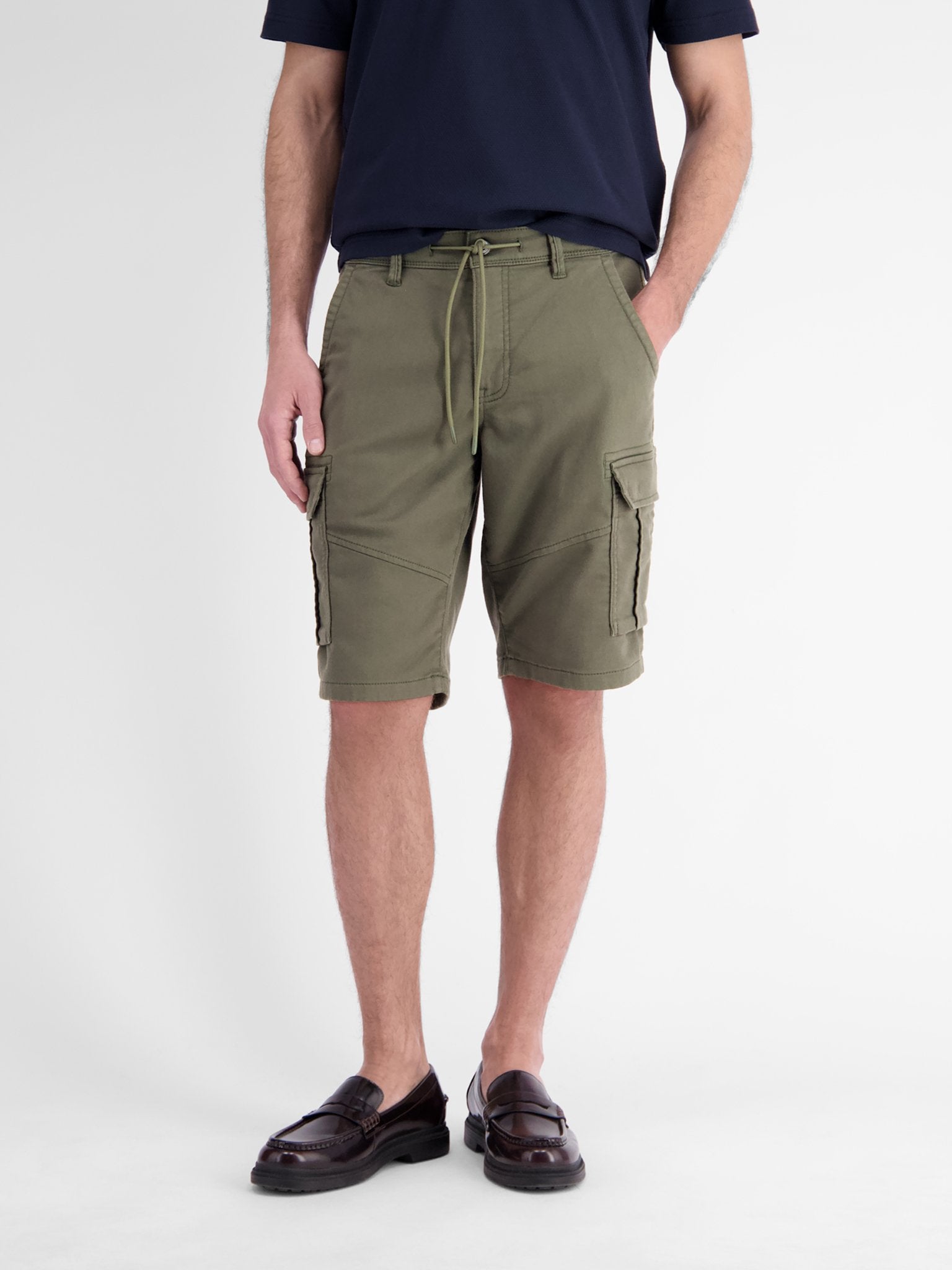 Lerros Herren Shorts Nordic Olive