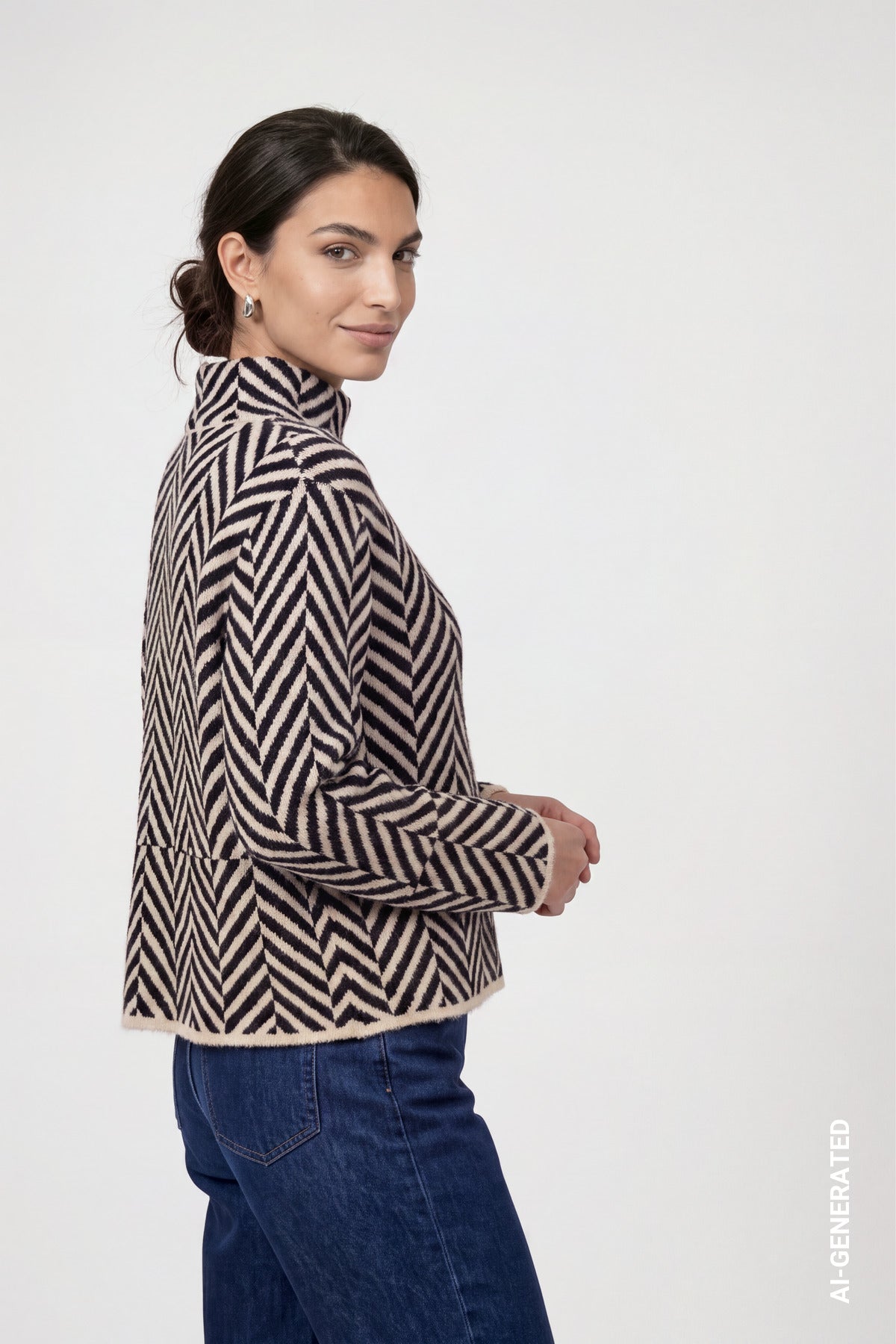 Monari Damen Pullover Dark Blue G