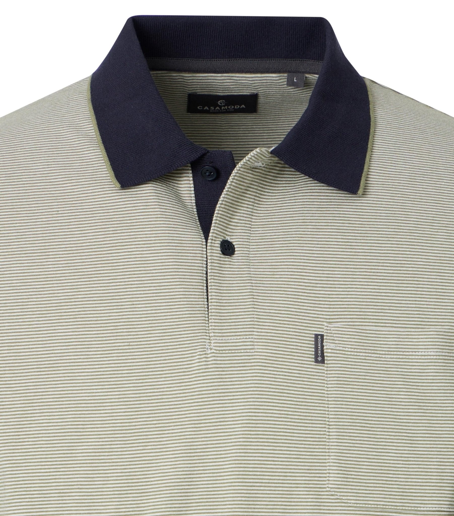 Casa Moda Herren Polo-Shirts  Gruen