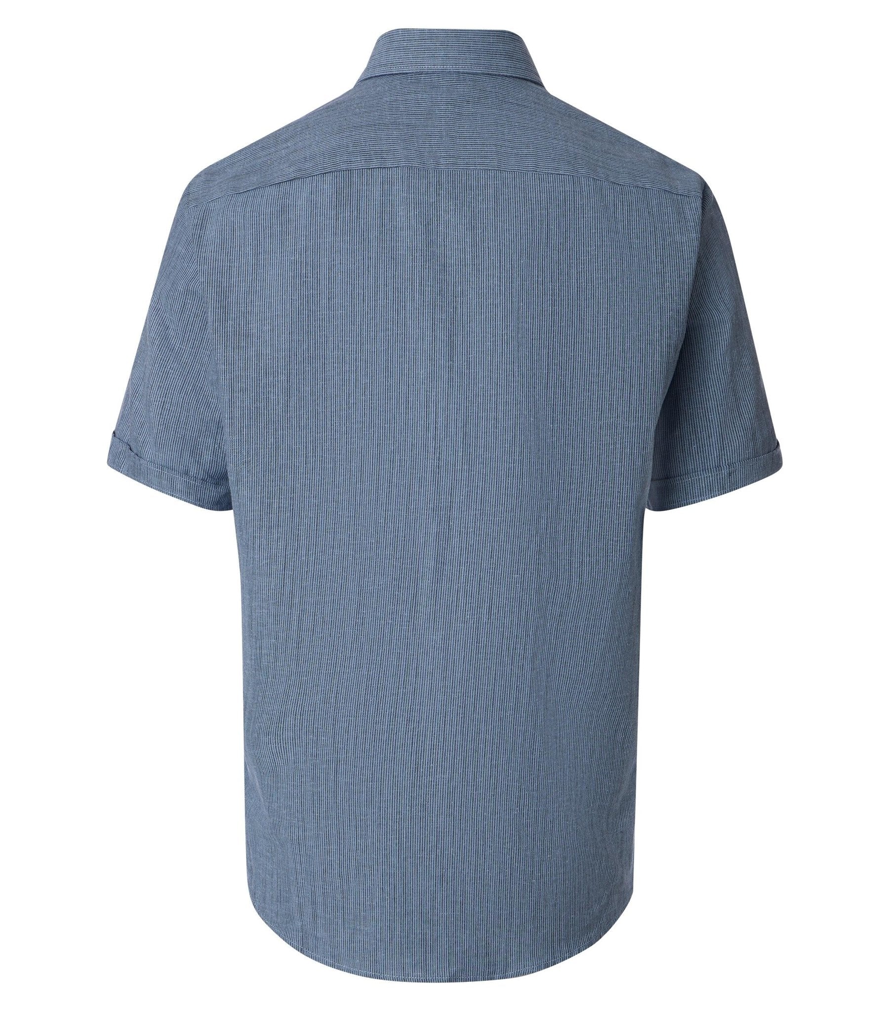 Casa Moda Herren Hemden kurz  Blau