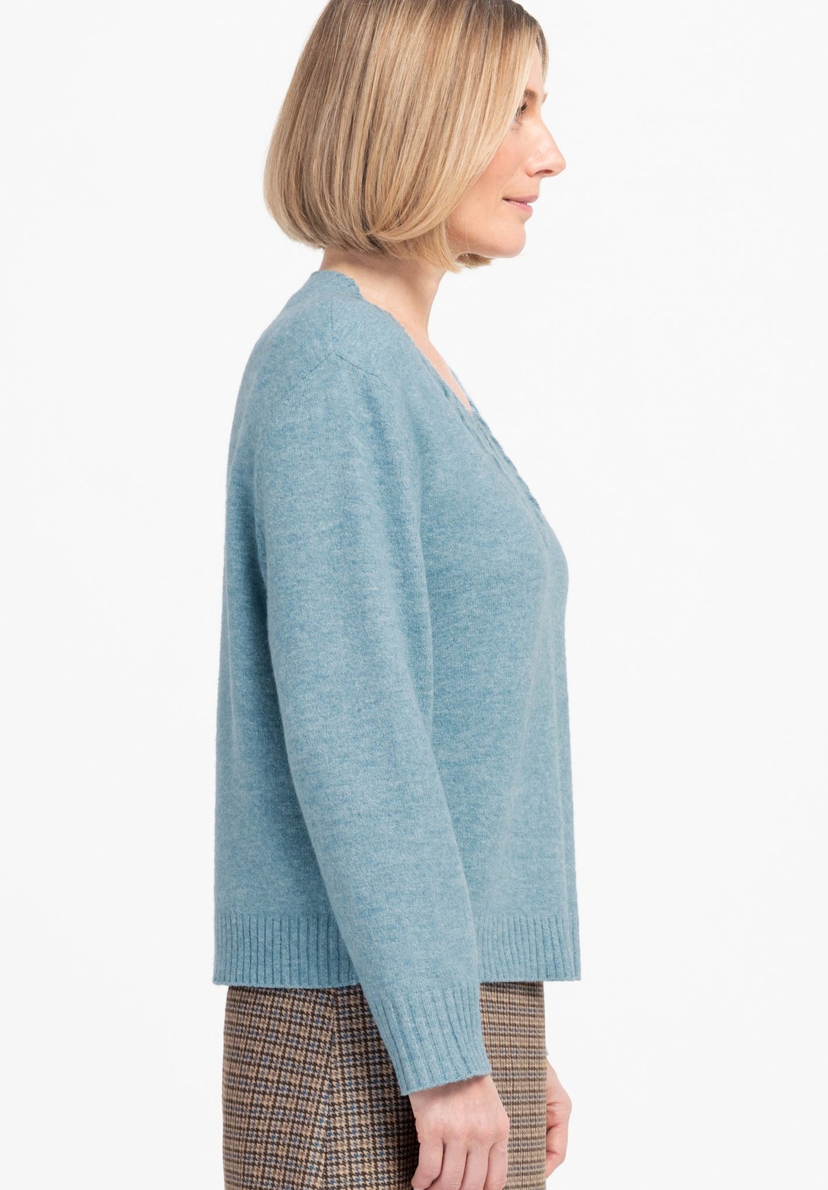 Bianca Damen Pullover Stone Blue Mela