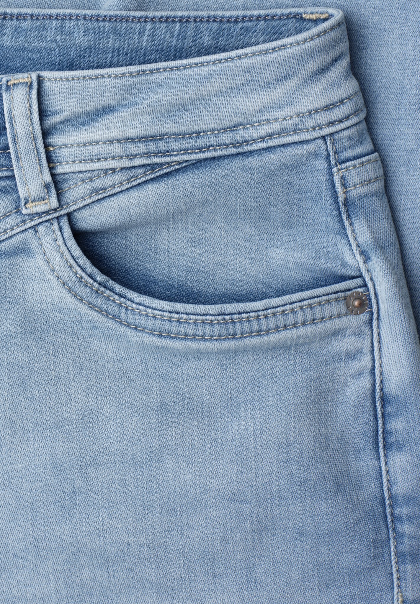 Street One Damen Hosen  Light Blu