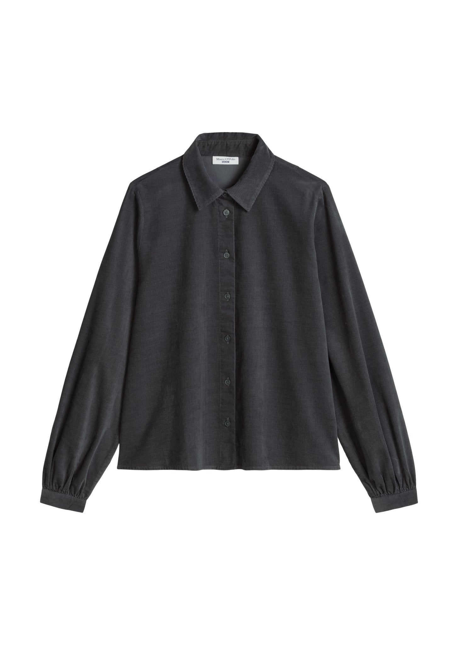 Marc O`Polo denim Damen Blusen kurz Light Graphite