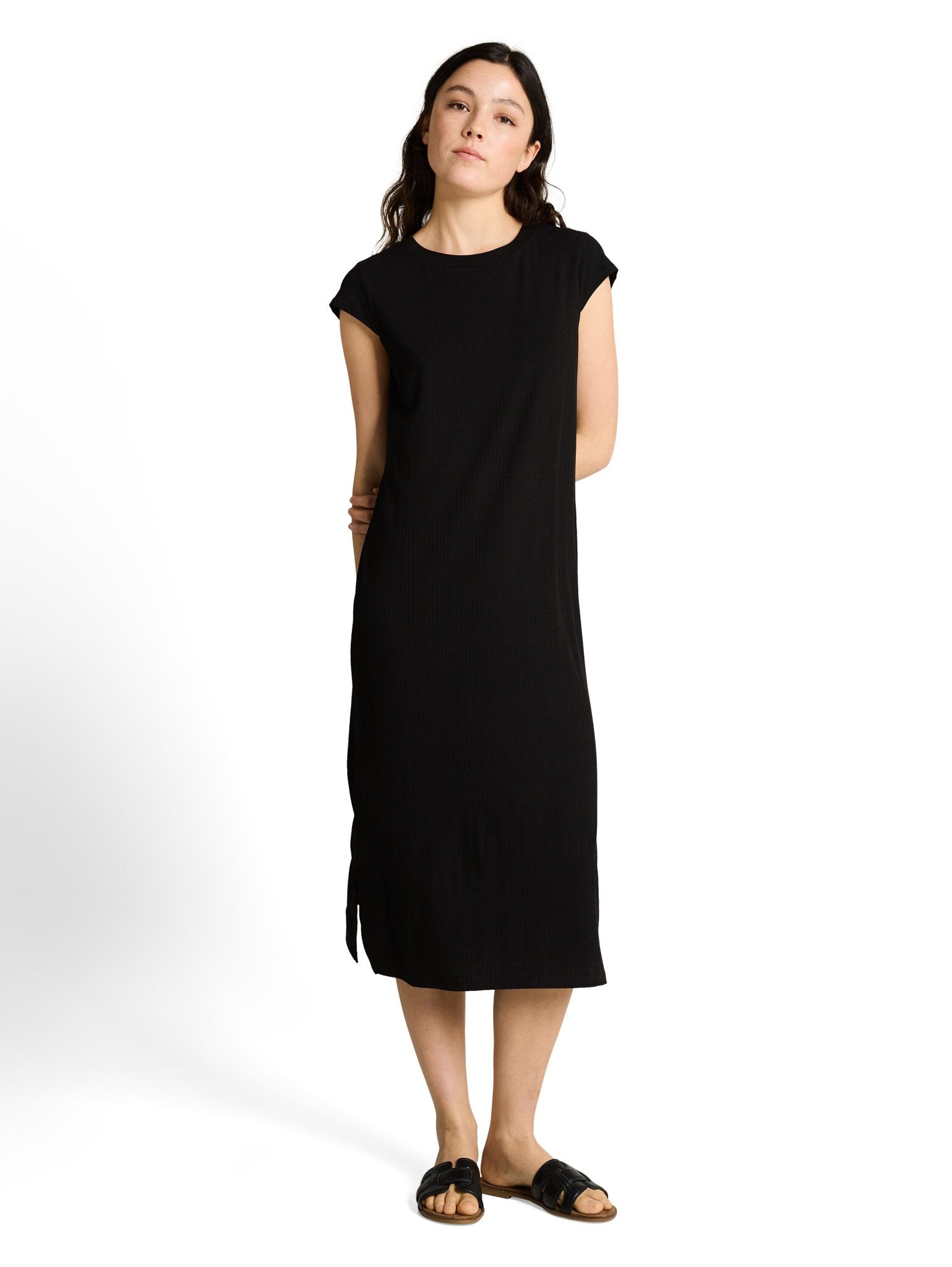 Tom Tailor denim Damen Kleider Deep Black