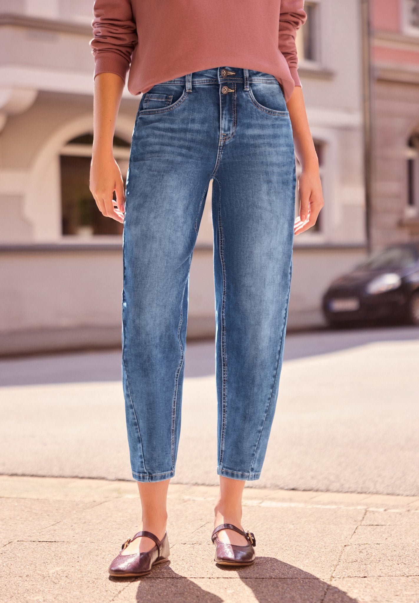 Street One Studio Damen Hosen  Authentic