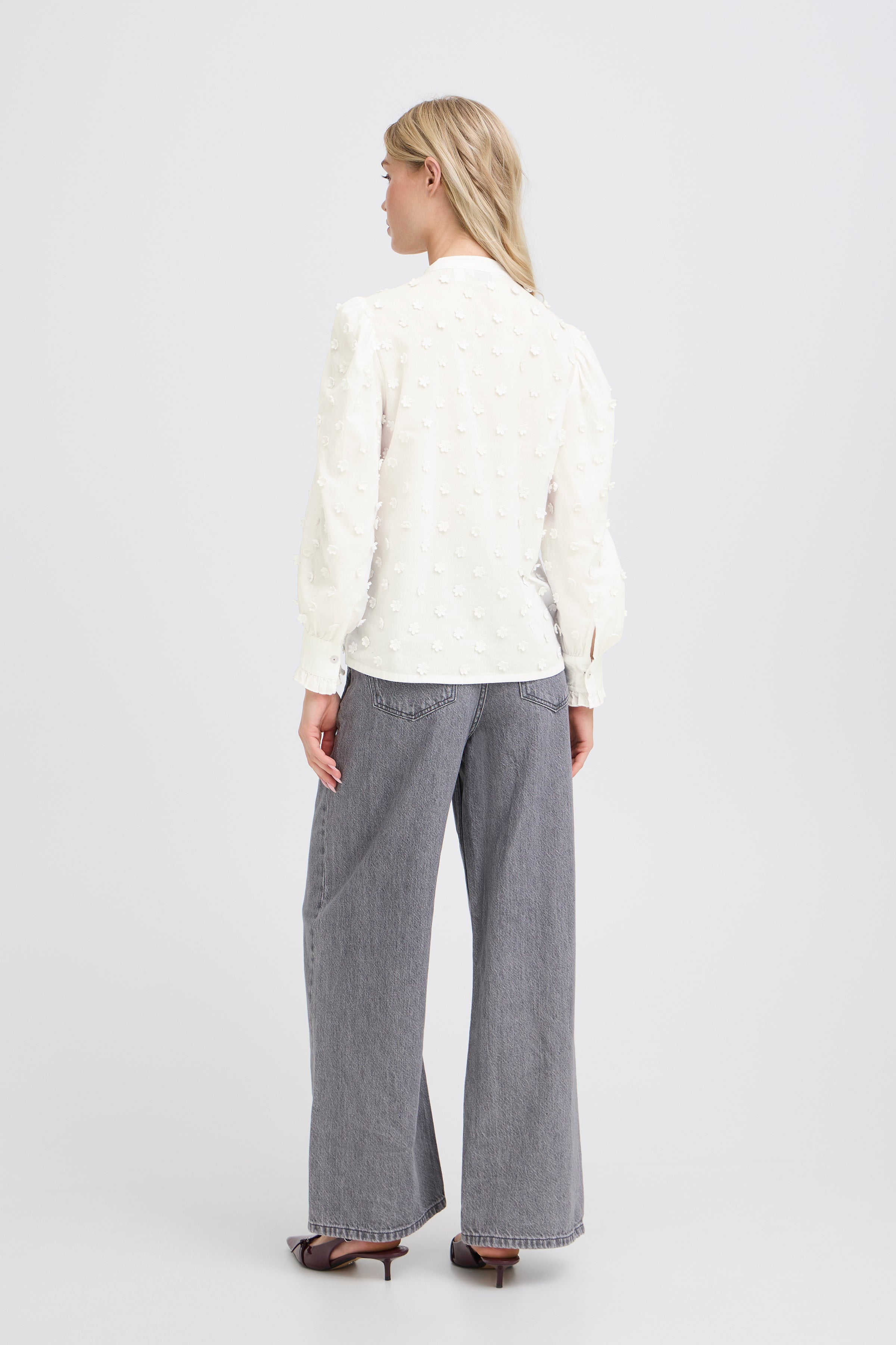 b.young Damen Blusen Marshmallow