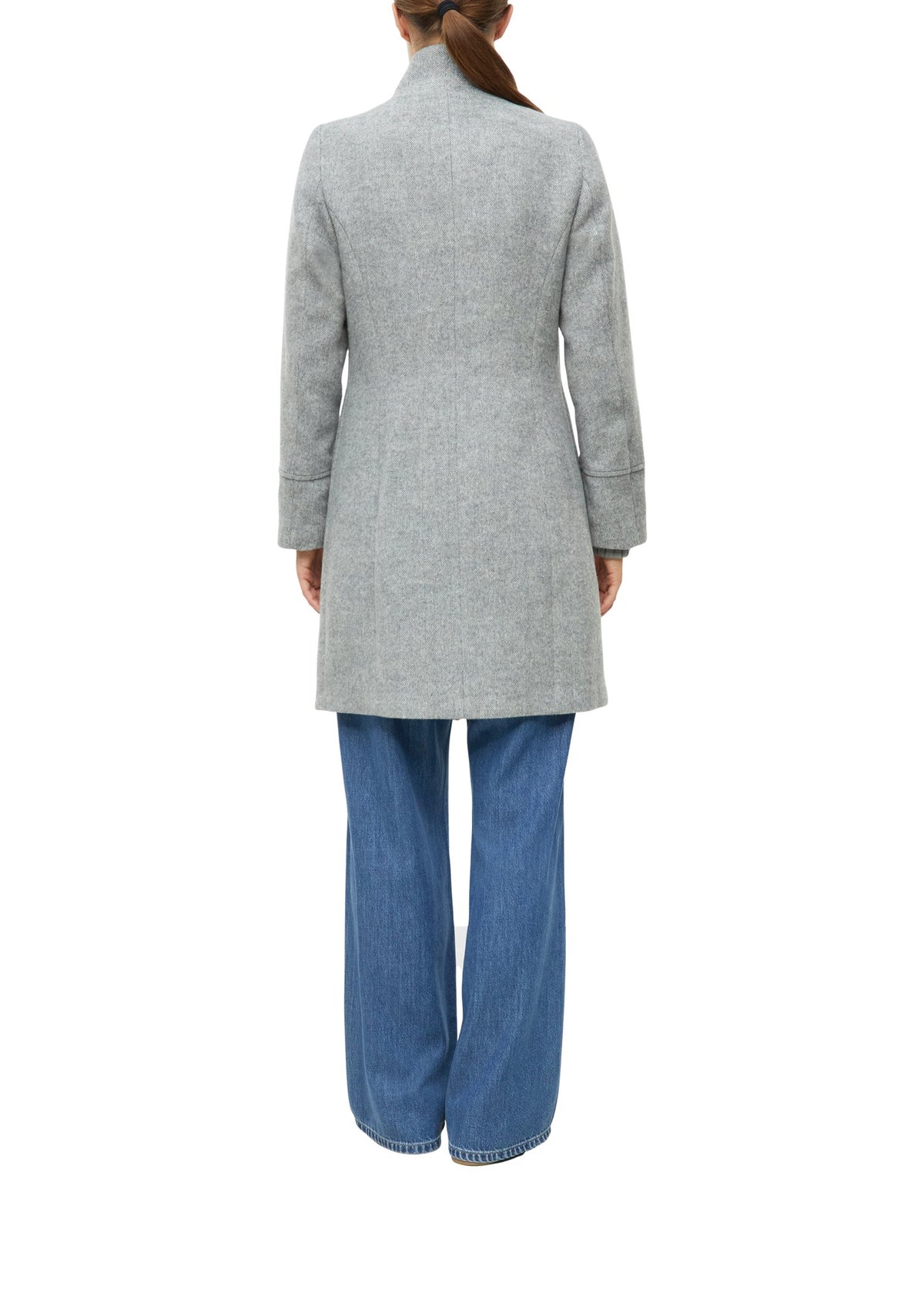 S. Oliver red Damen Mantel Q Grey/Black