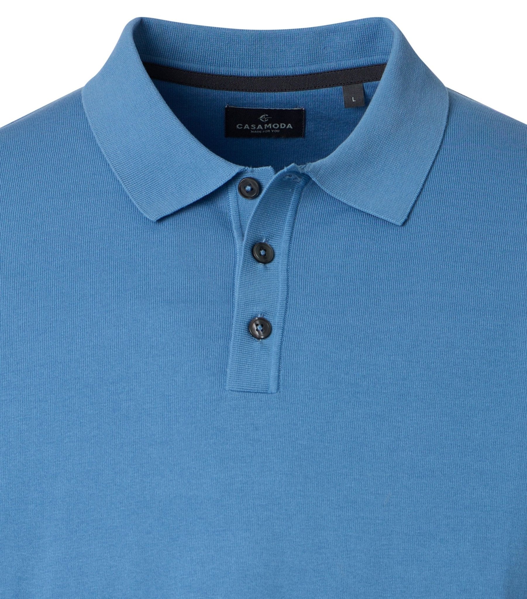 Casa Moda Herren Polo-Shirts  Blau