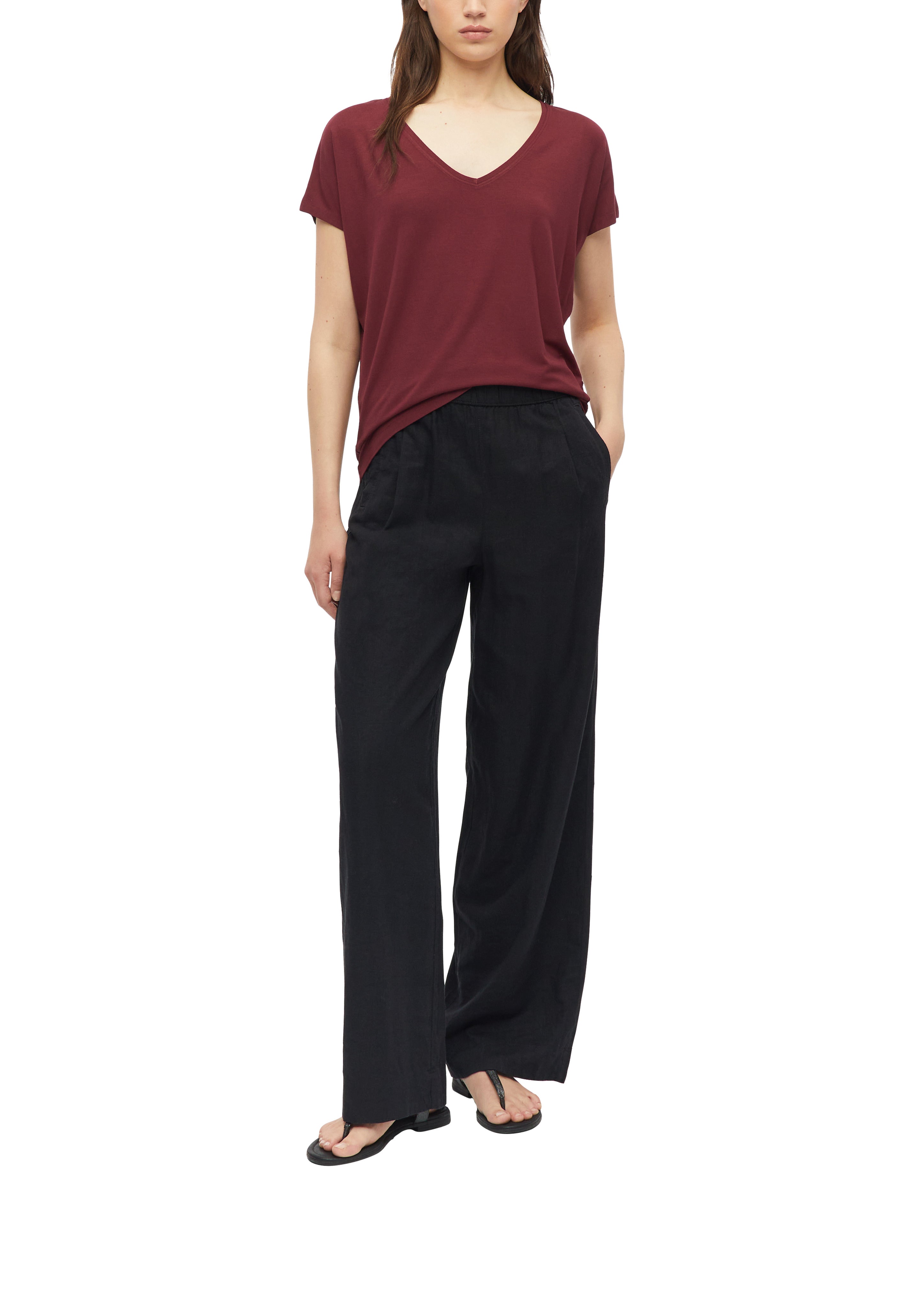 S. Oliver red Damen T-Shirts Red