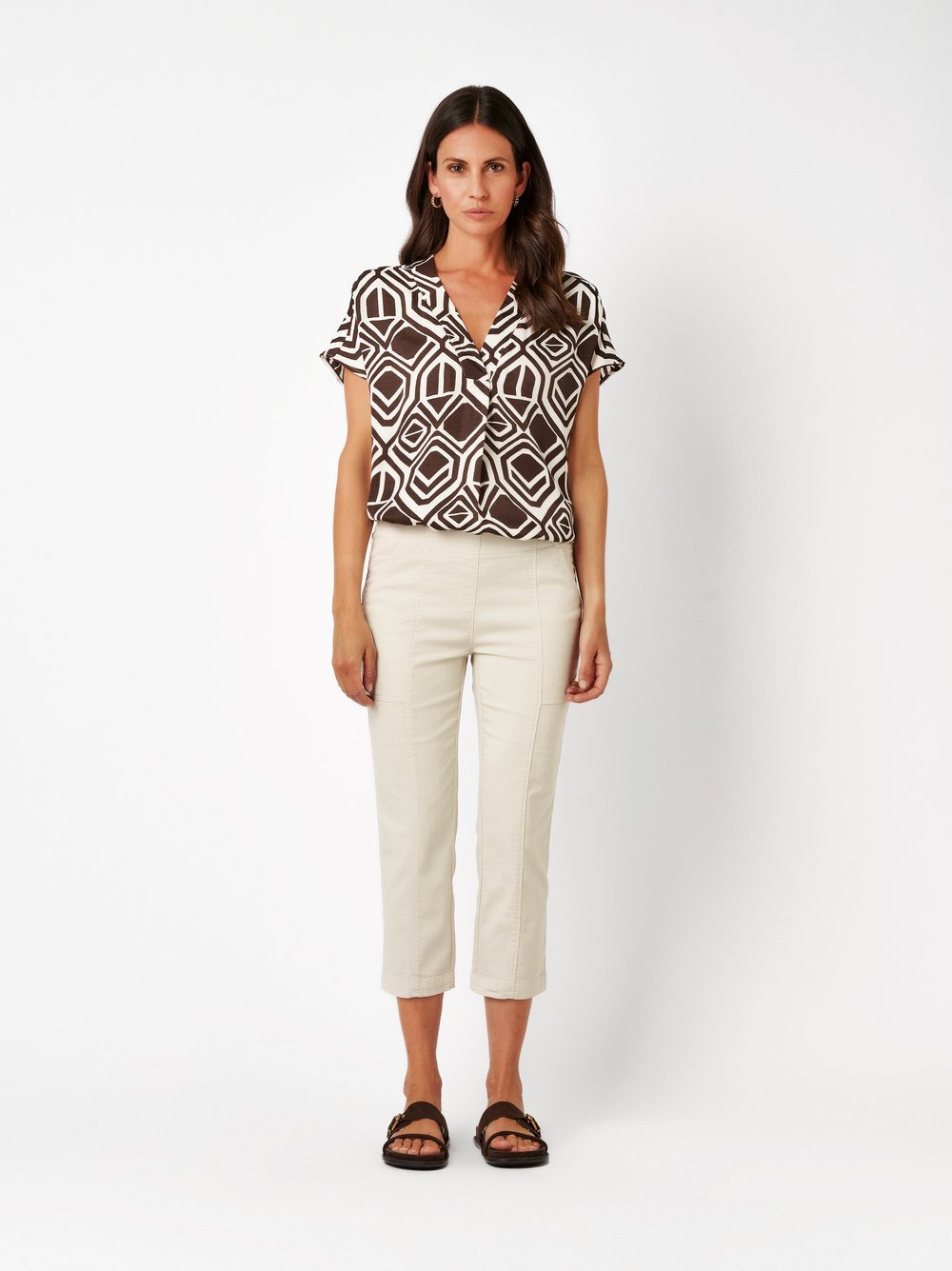 Toni Dress Damen Hosen Sand