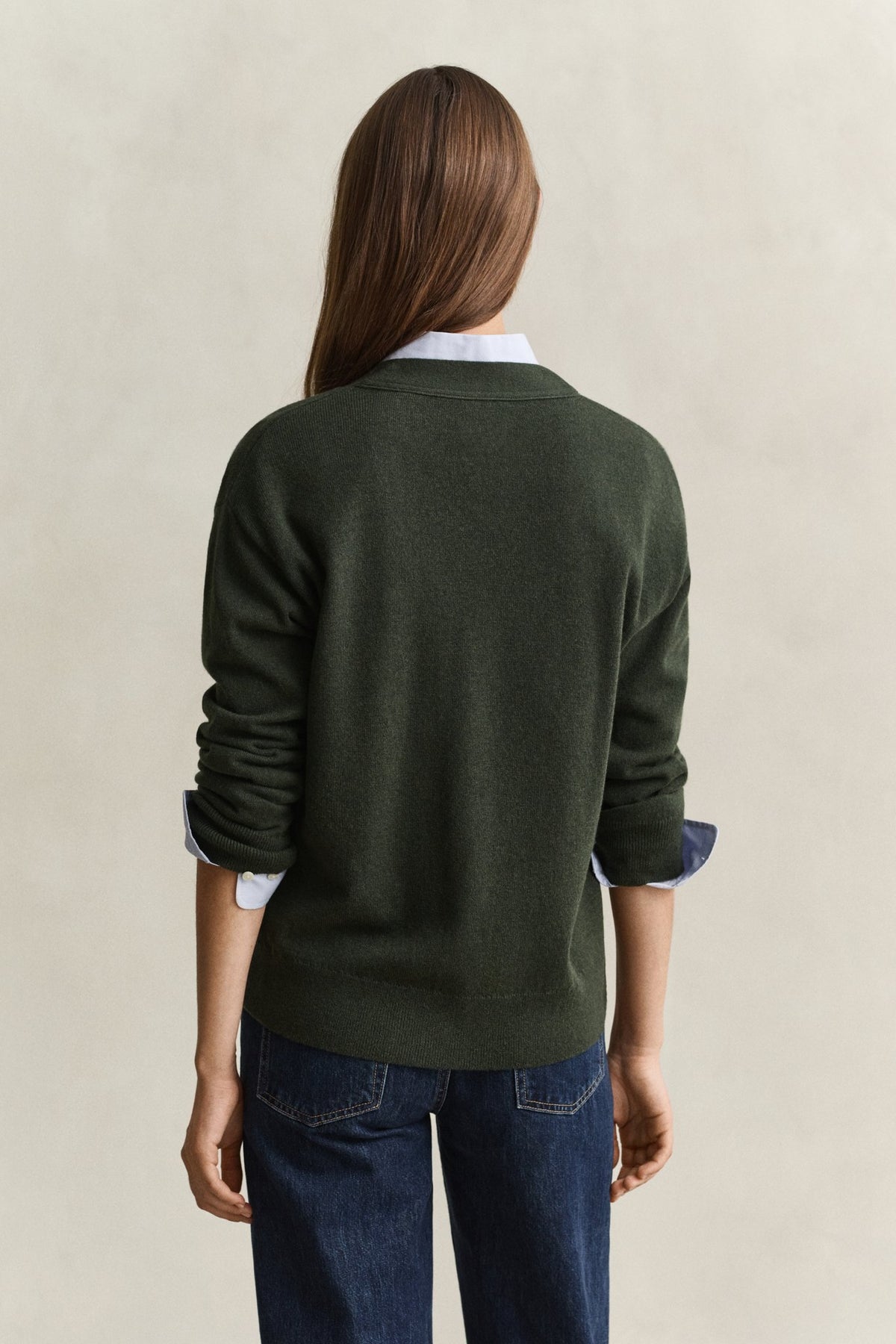 Gant Damen Strickjacken  Mossy Green