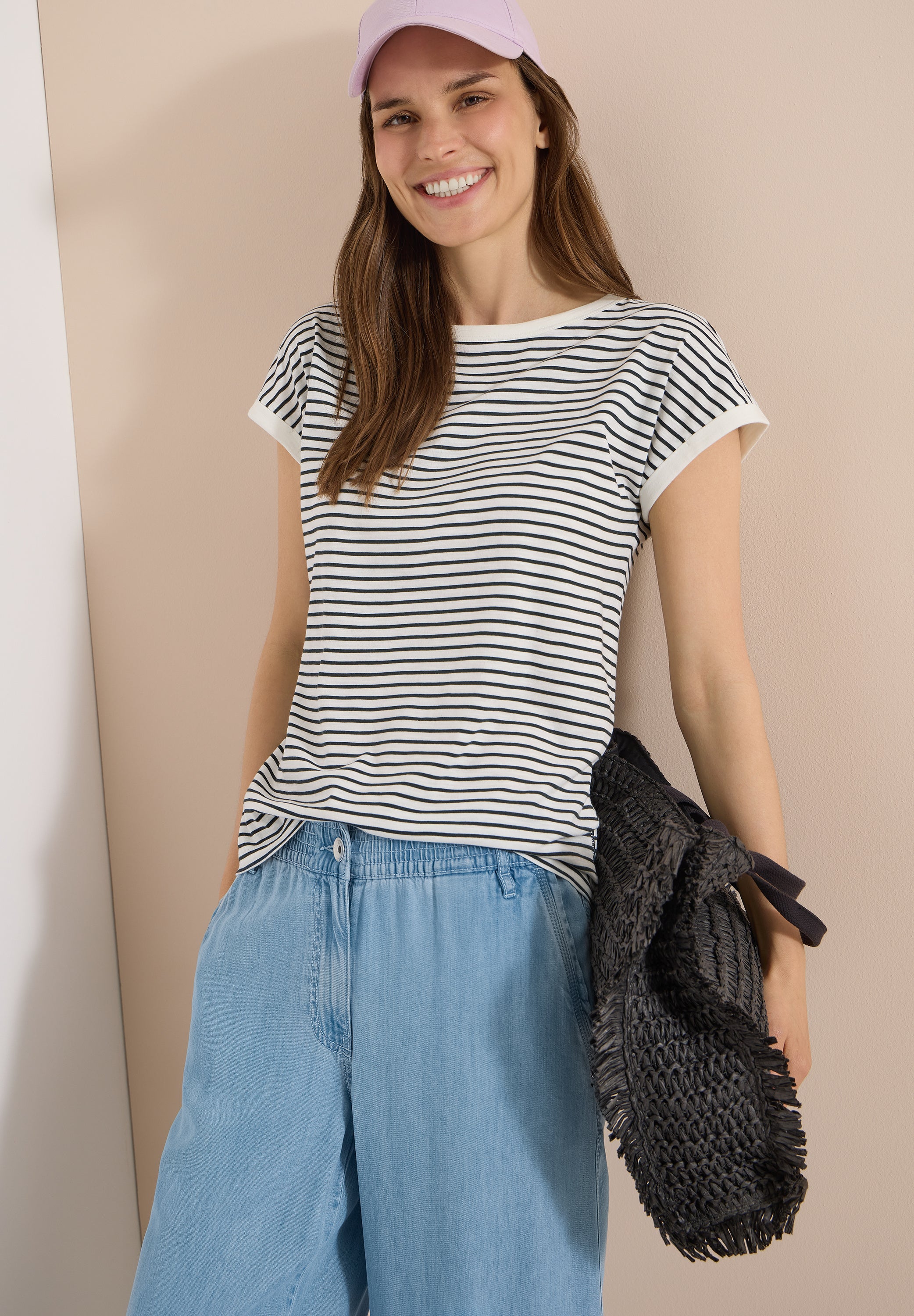 Cecil Damen T-Shirts  Palm Bree