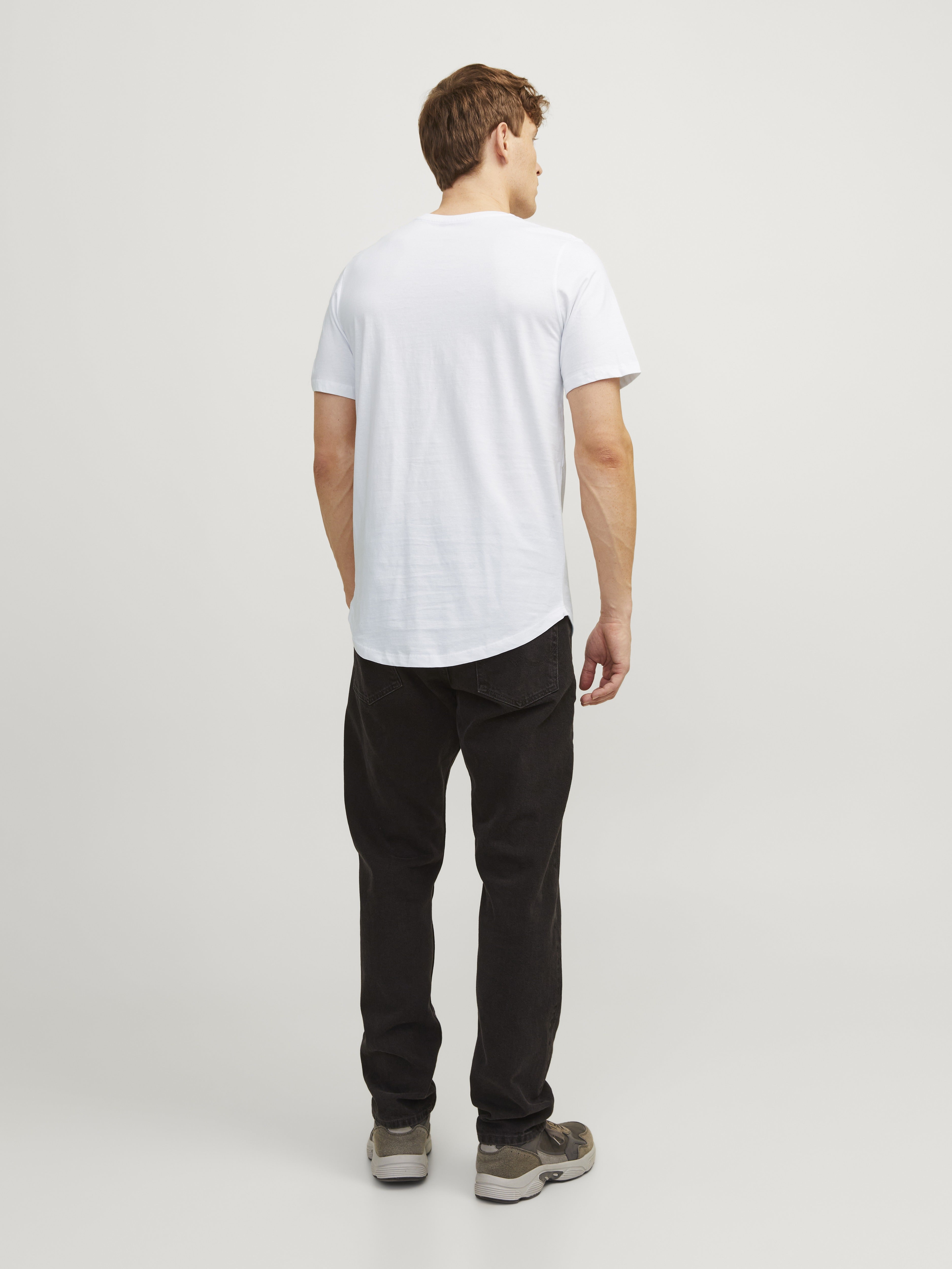 Jack & Jones Herren T-Shirts kurz White/Reg