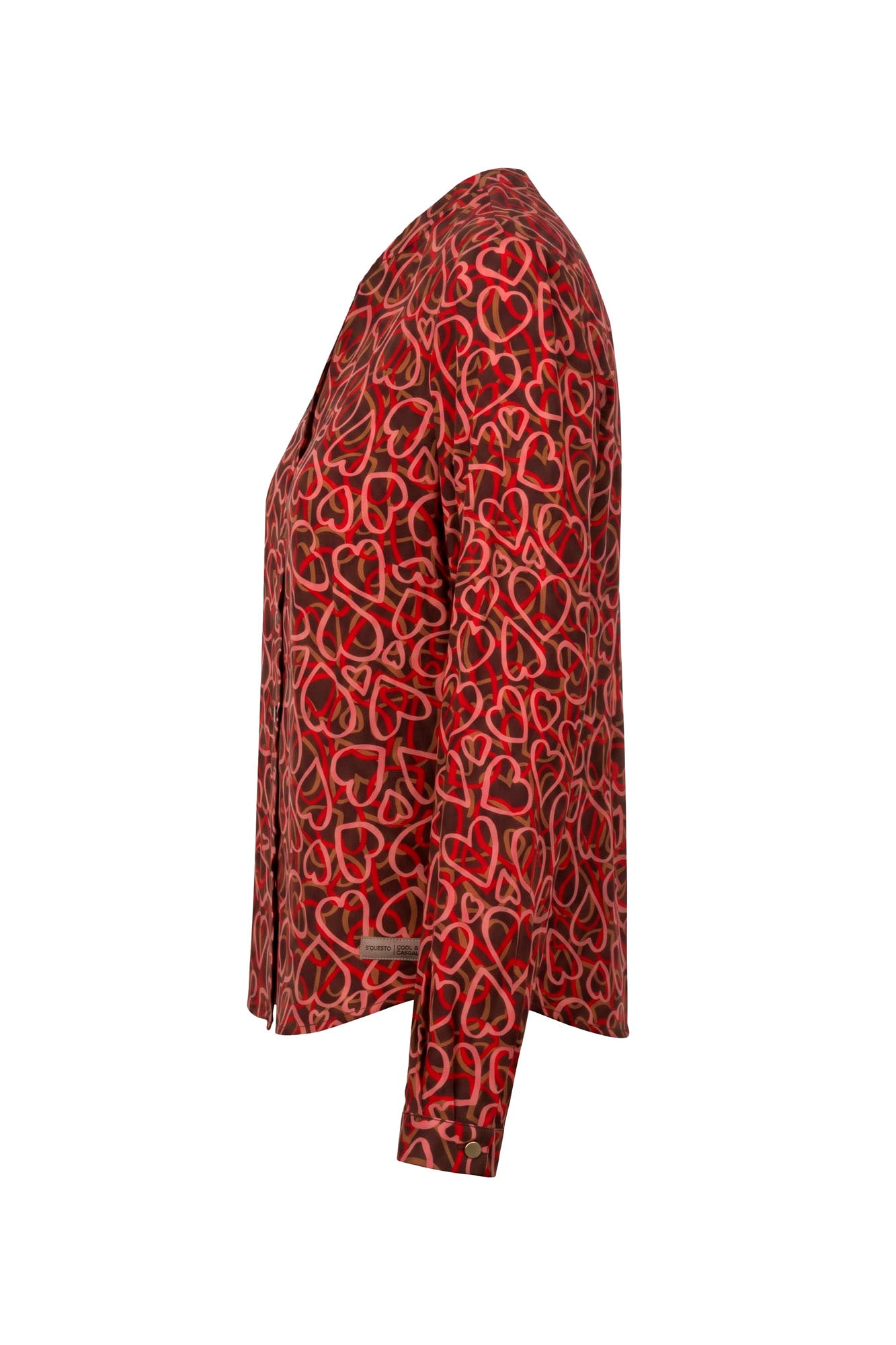 Soquesto Damen Blusen Kaffee