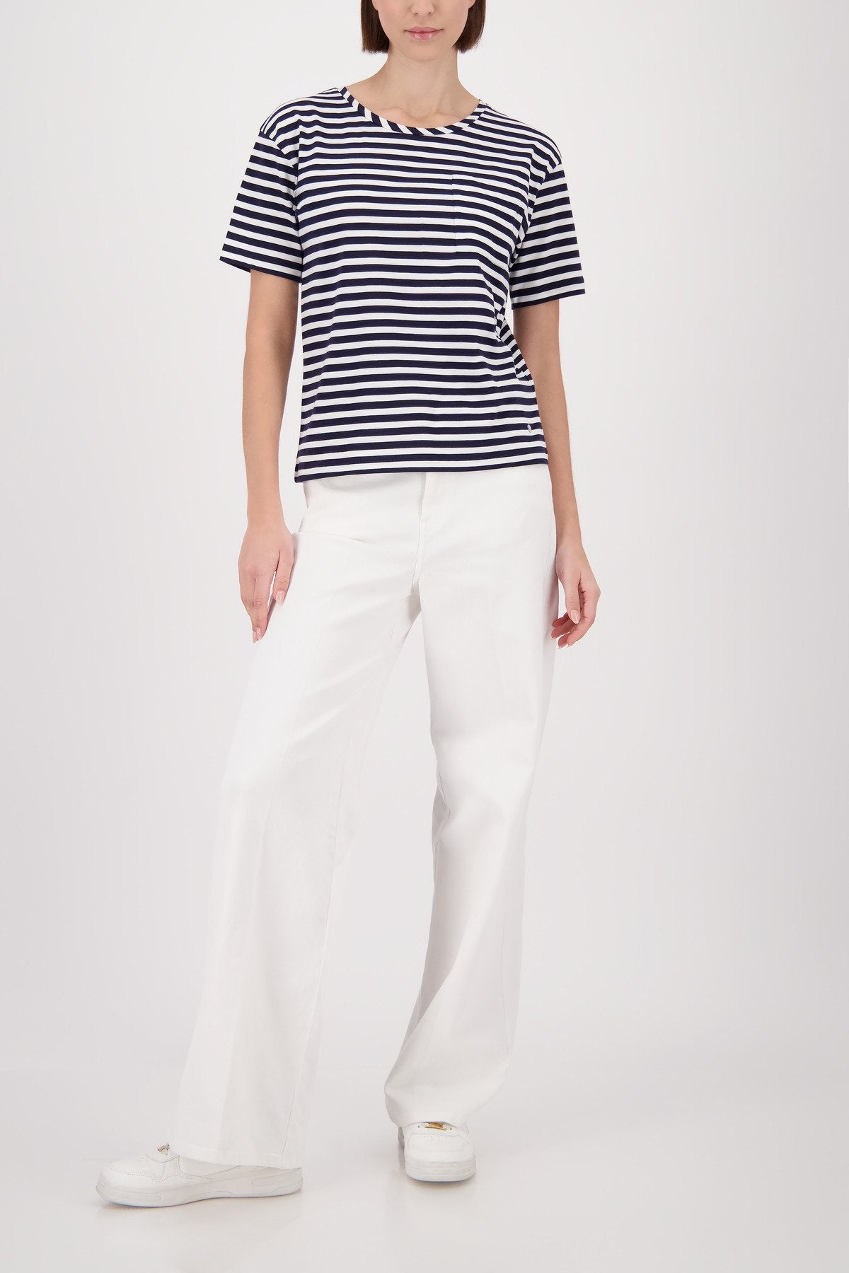 Monari Damen T-Shirts  Marine Ring