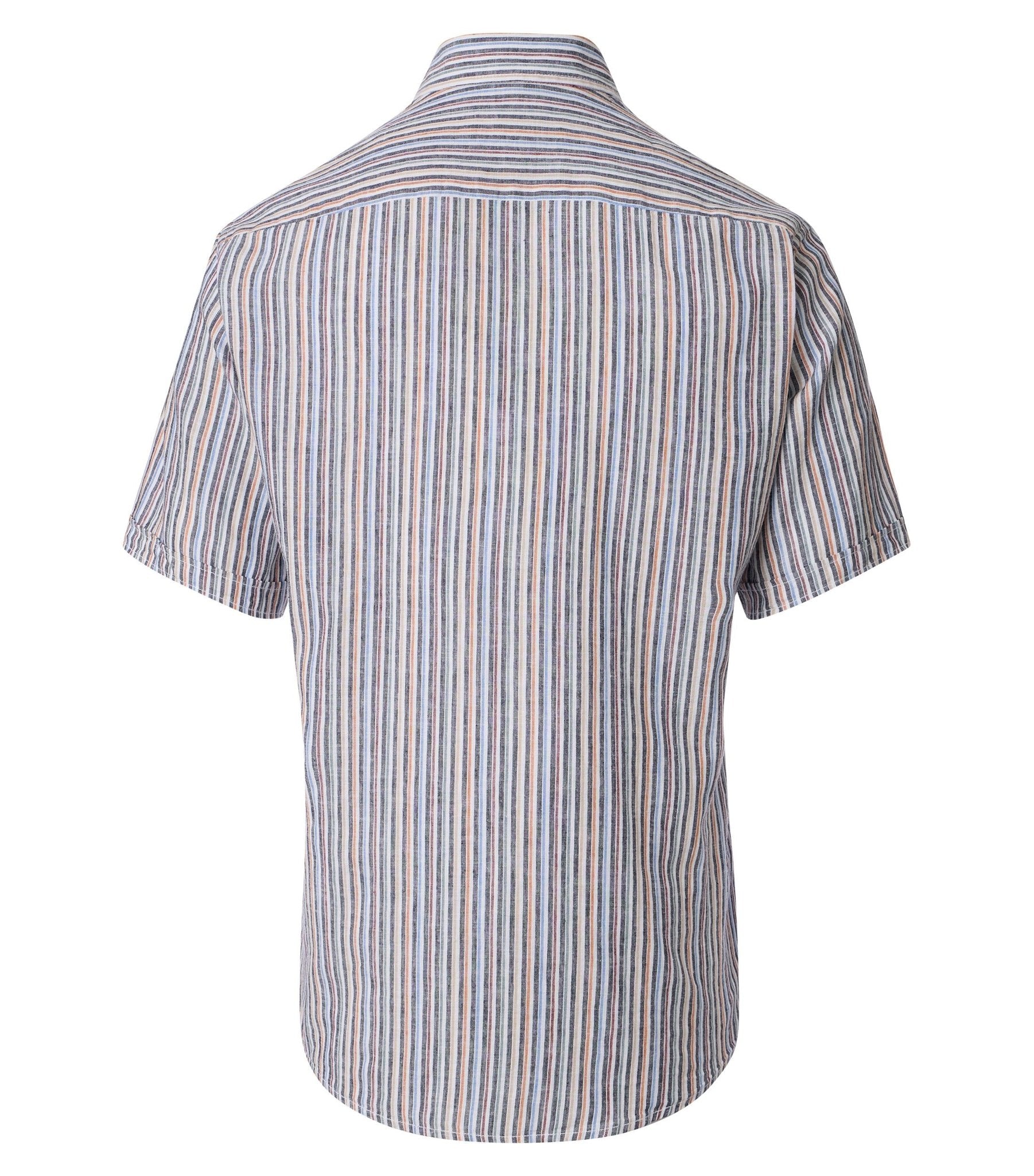 Casa Moda Herren Hemden kurz  Blau