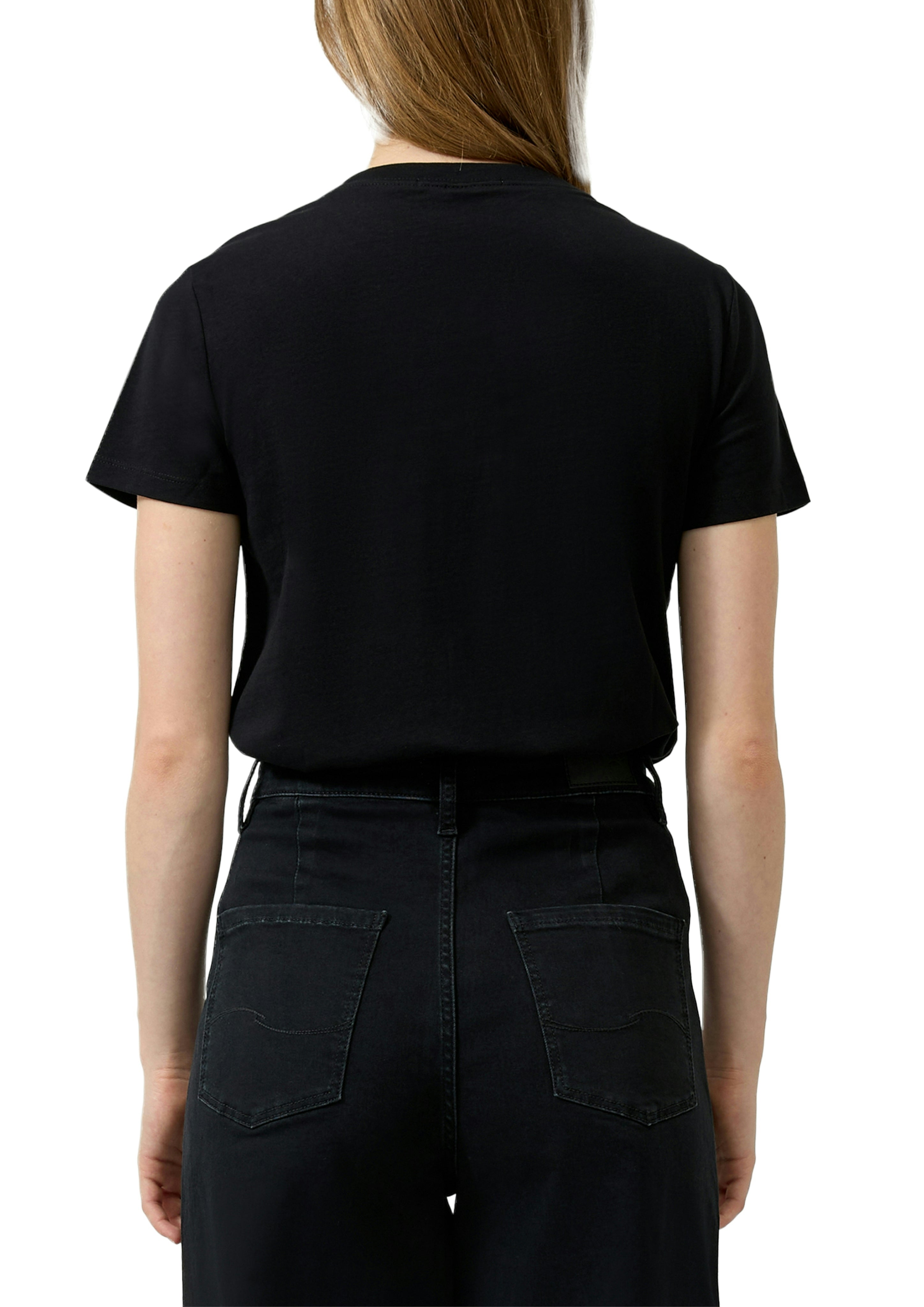 QS by S.Oliver Damen T-Shirts Grey/Black
