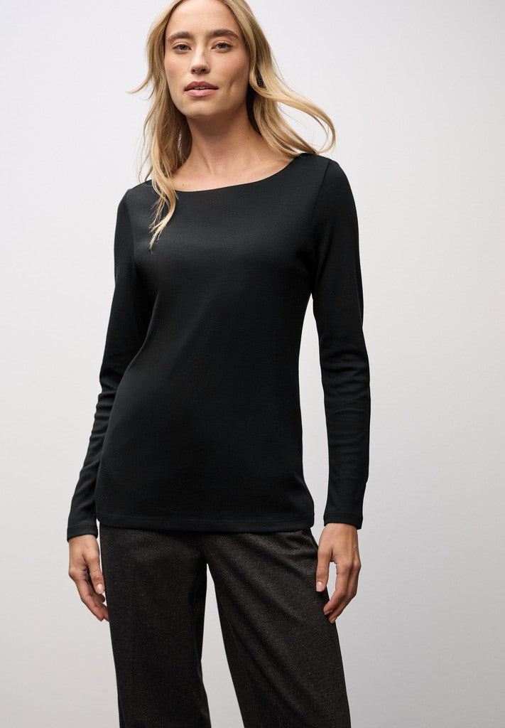 Street One Damen T-Shirts  Black