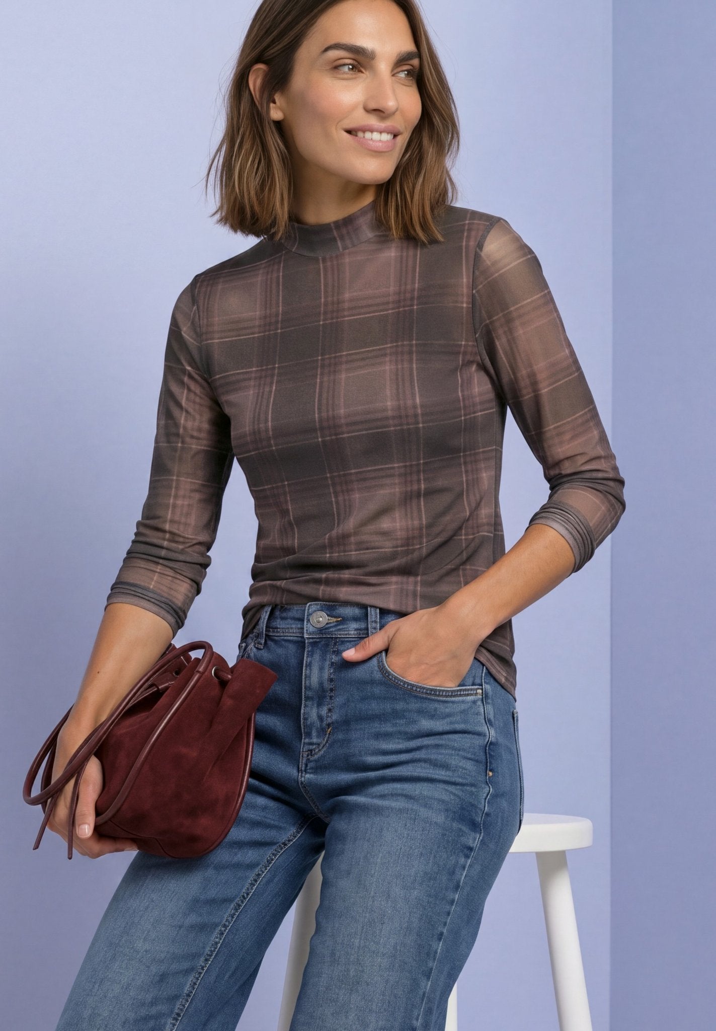 Street One Damen T-Shirts  Sanded Am