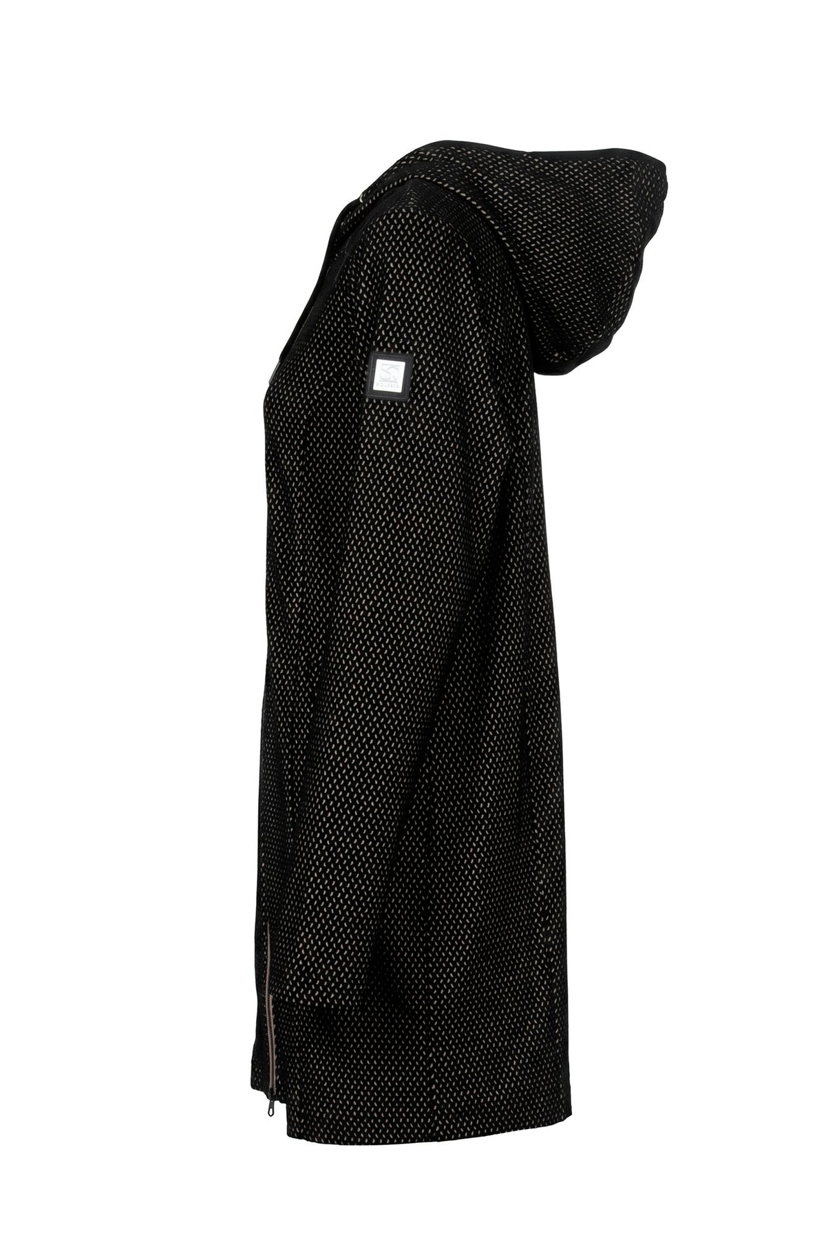 Soquesto Damen Mantel Schwarz