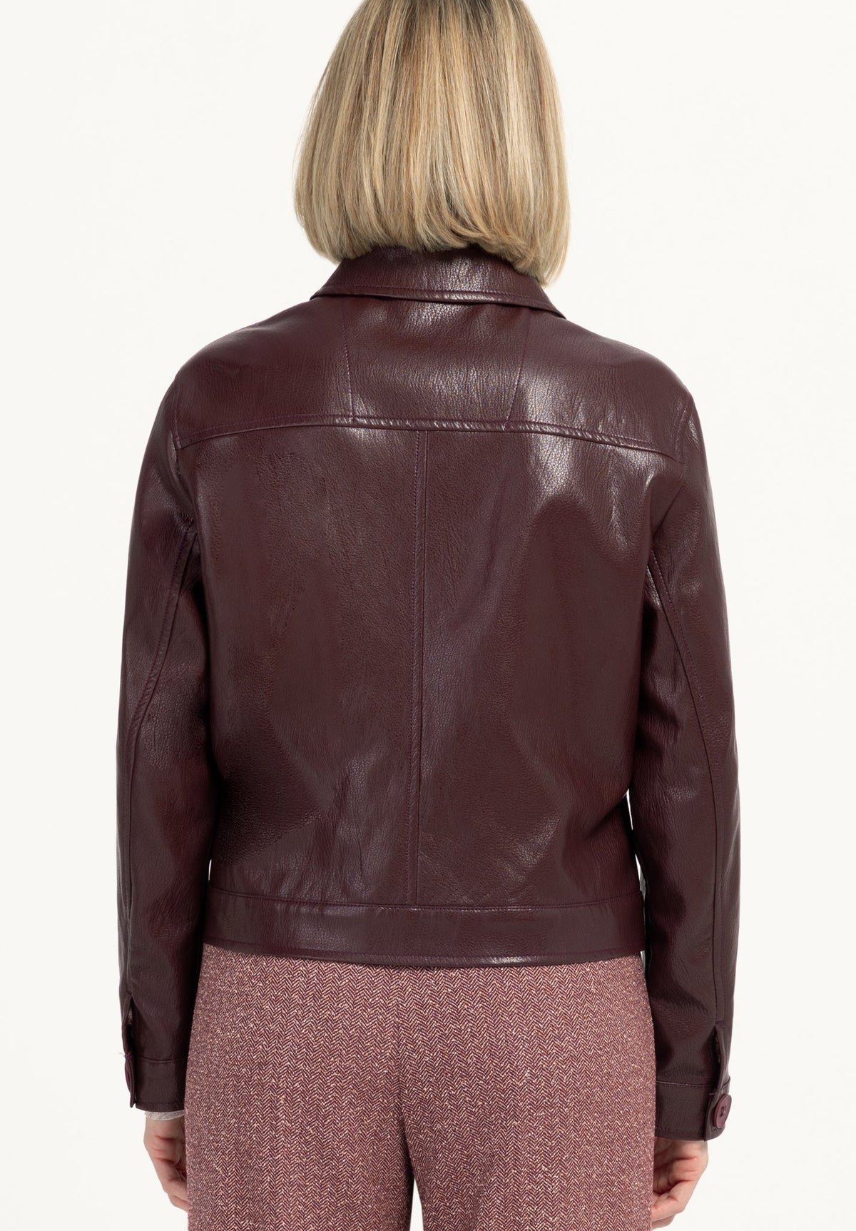 Bianca Damen Blazer Dark Barolo