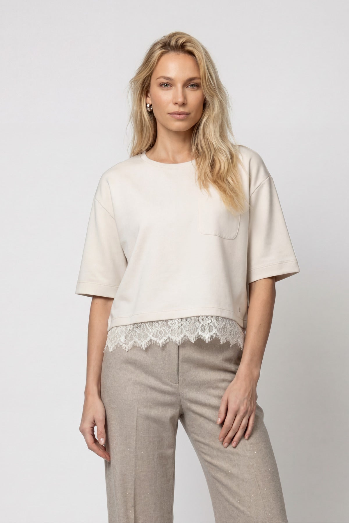 Monari Damen T-Shirts Pearly
