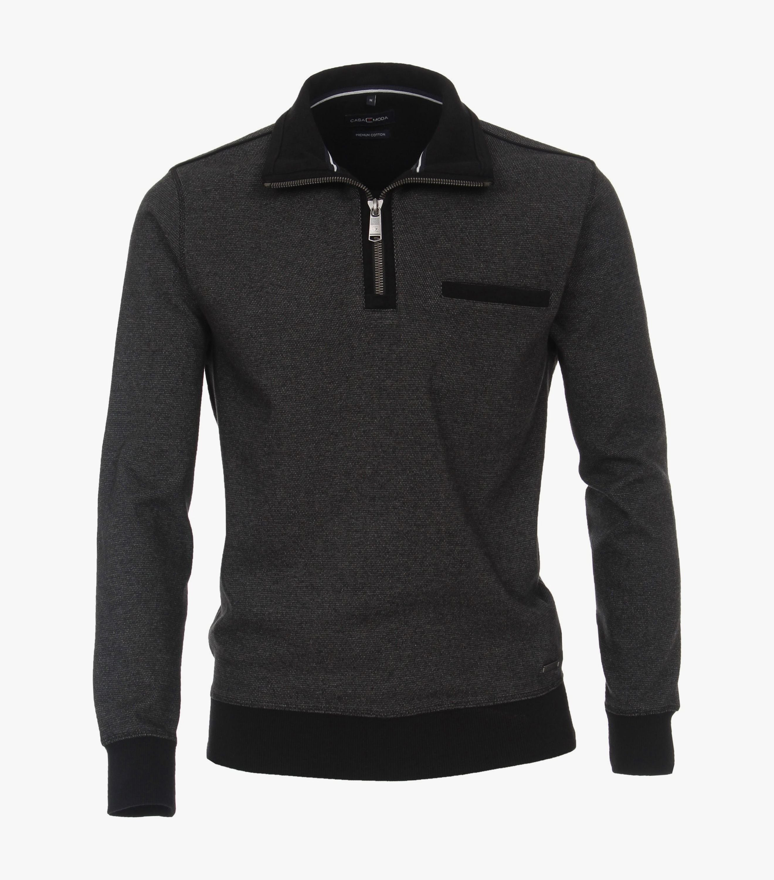 Casa Moda Herren Sweatshirts  Anthrazit