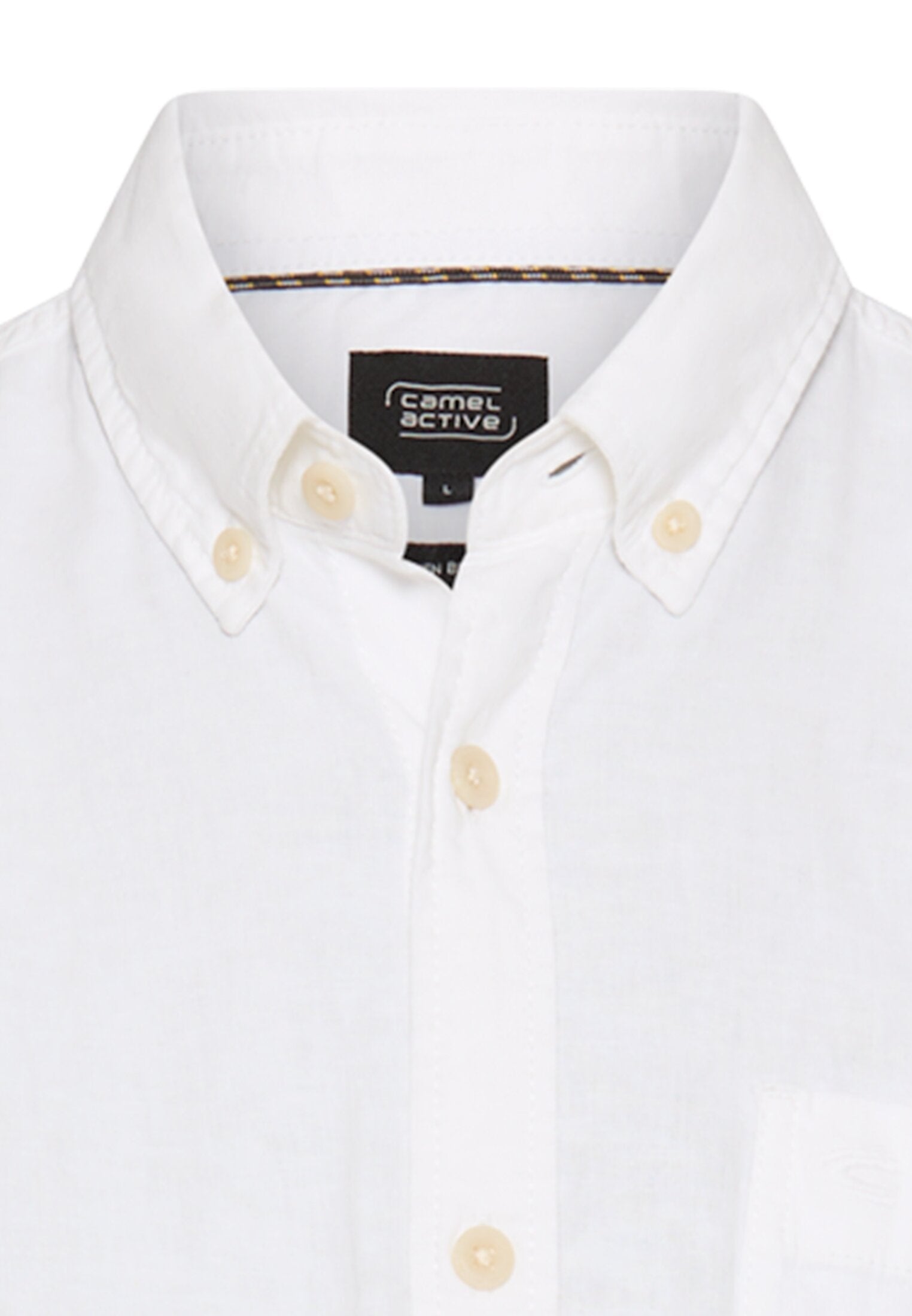 Camel active Herren Hemden kurz  White