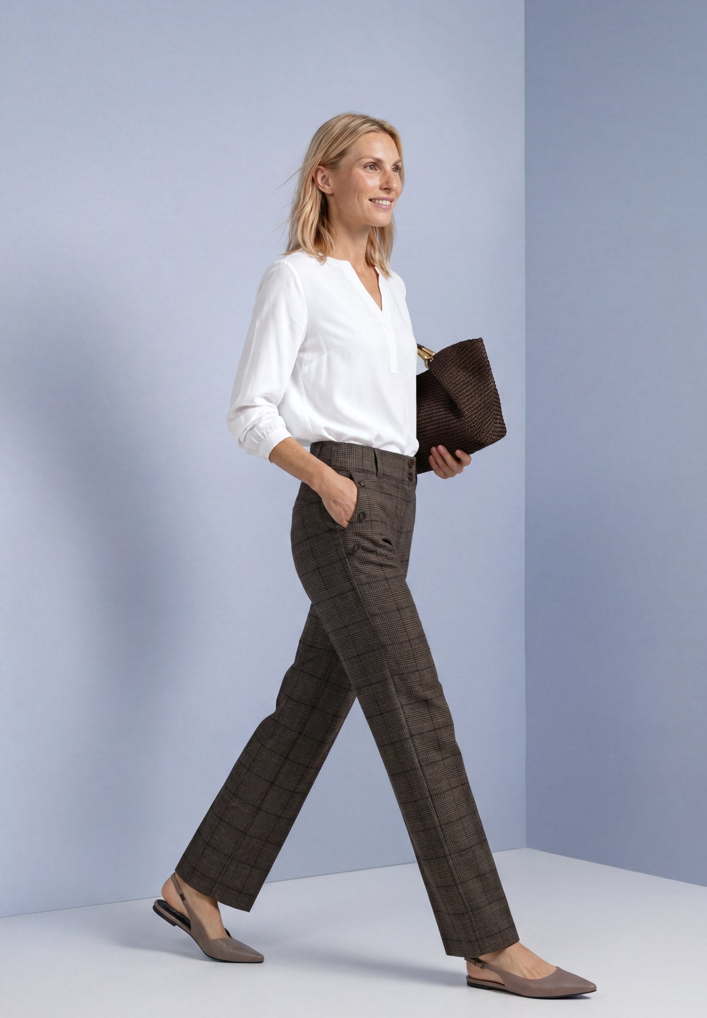 Street One Damen Hosen  Darkest B