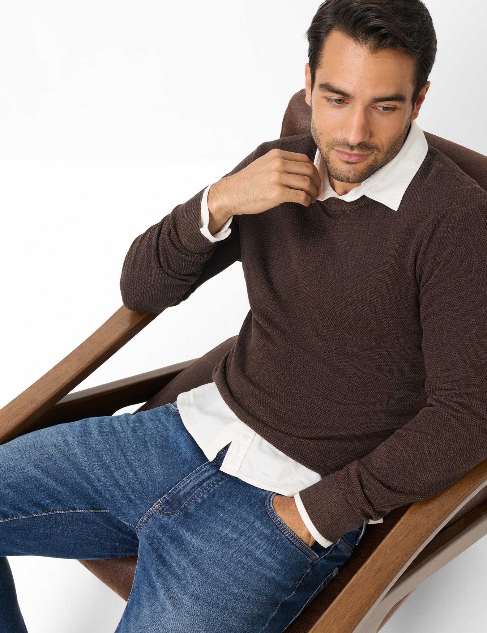 Brax Herren Jeans  Top Blue Use