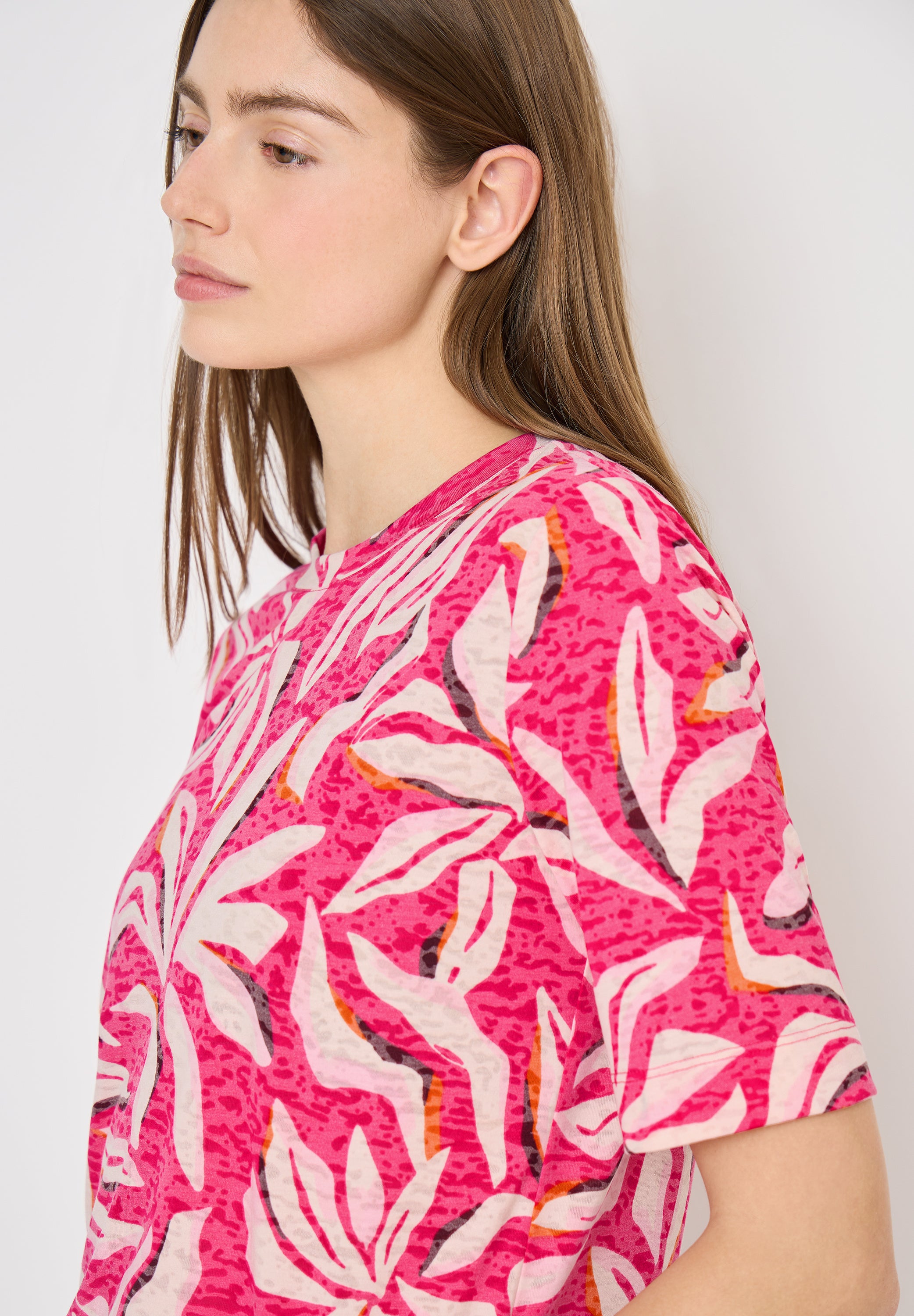 Cecil Damen T-Shirts  Beetroot
