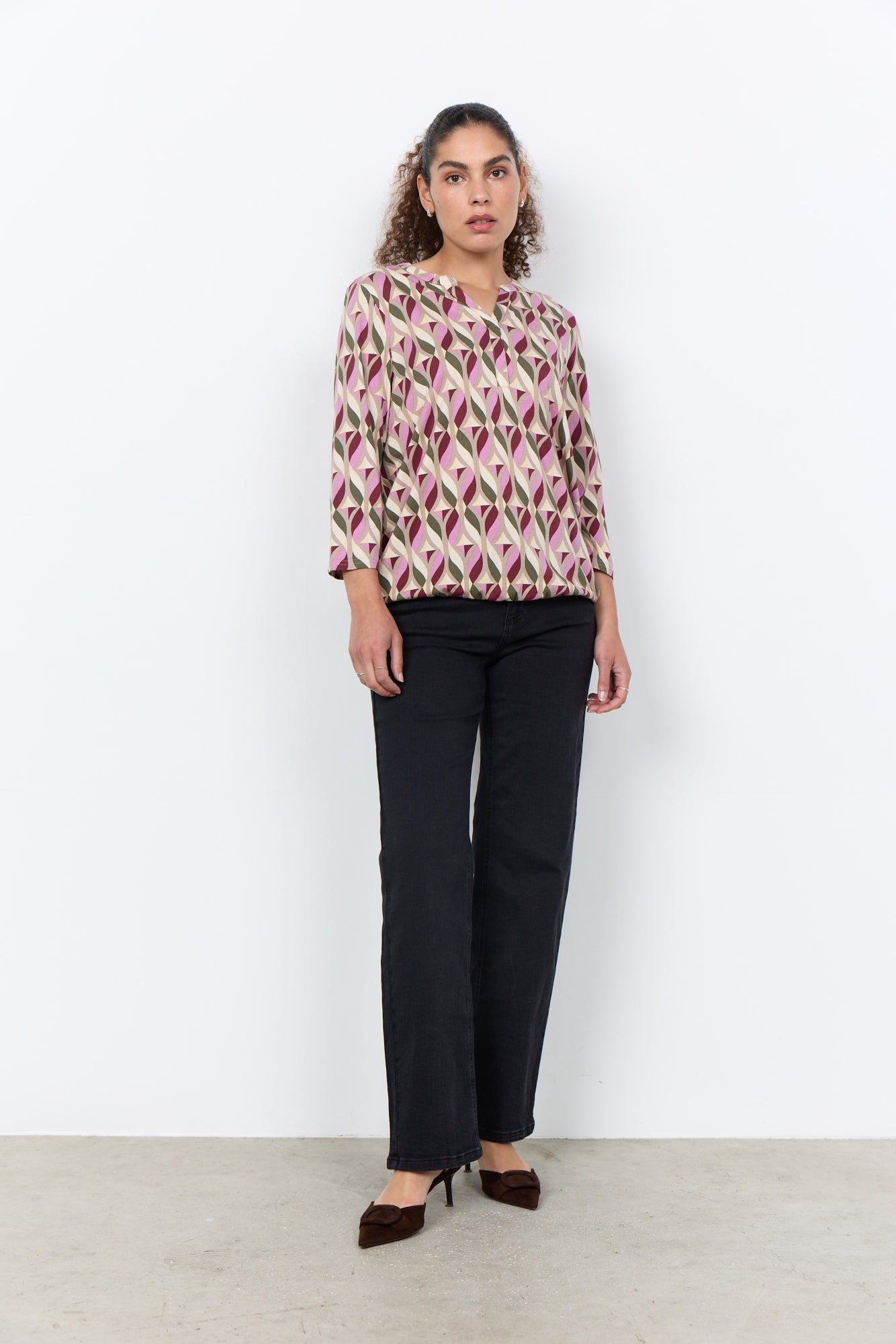 Soya Concept Damen Blusen Oxblood Red Com