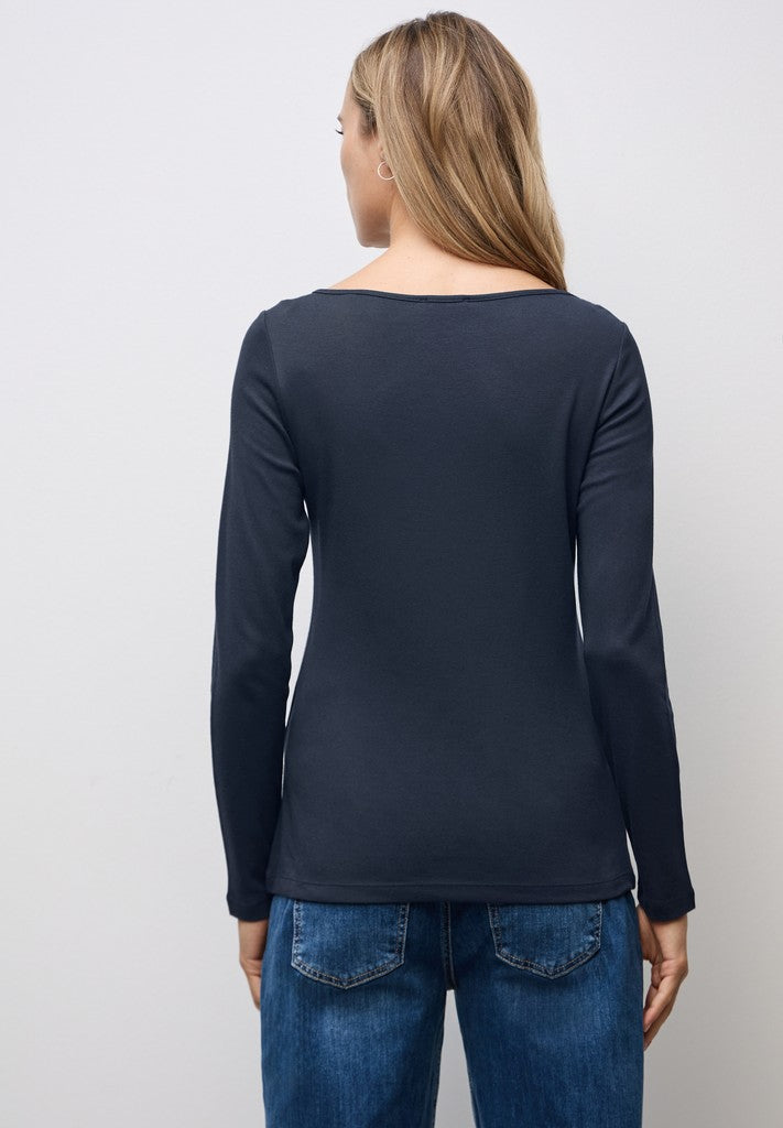 Street One Damen T-Shirts Deep Blue